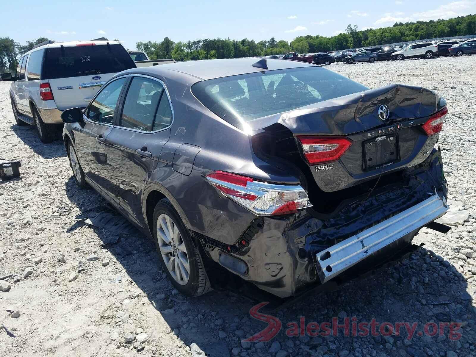 4T1B11HK6KU184594 2019 TOYOTA CAMRY