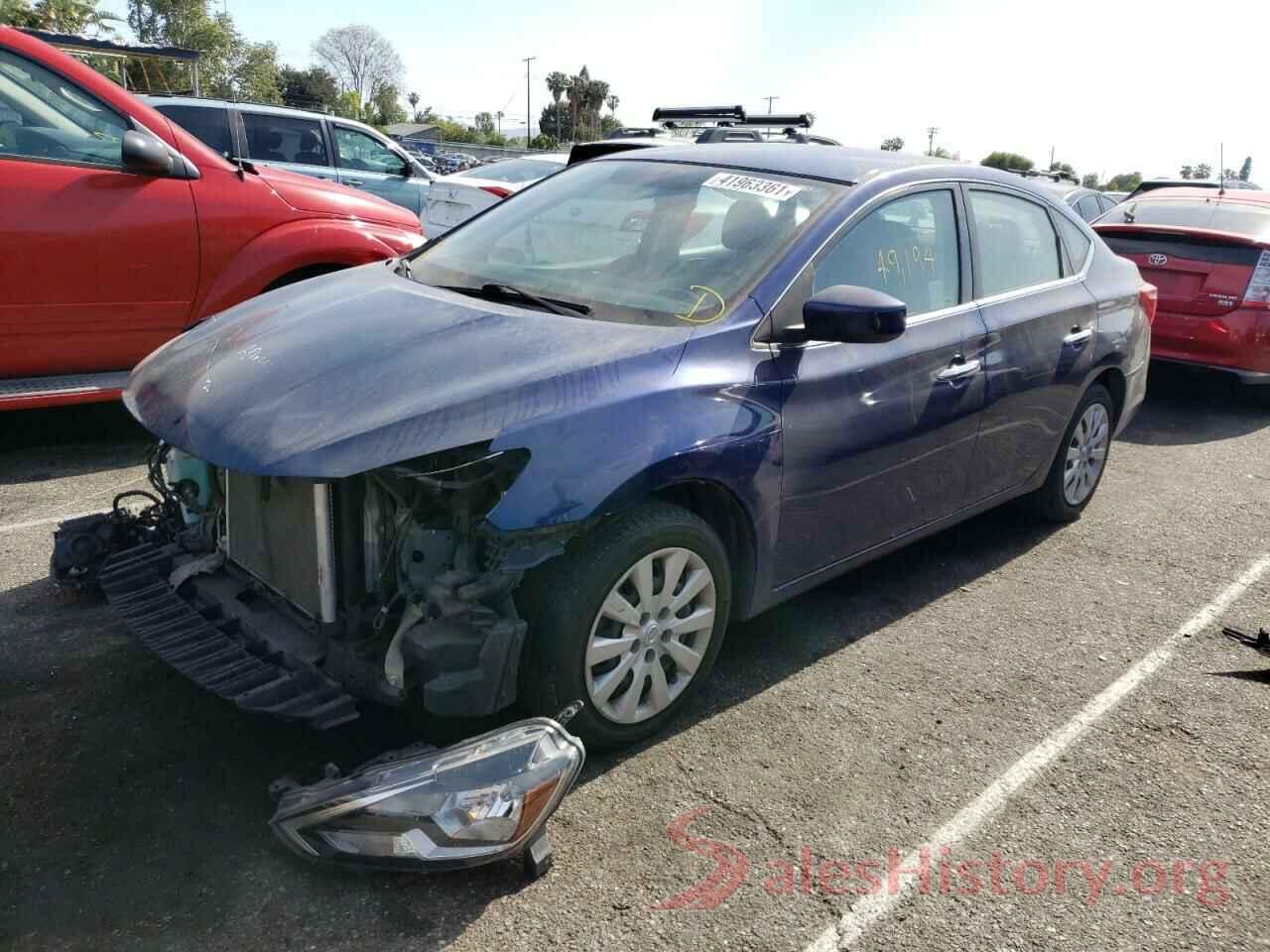 3N1AB7AP6HY287545 2017 NISSAN SENTRA