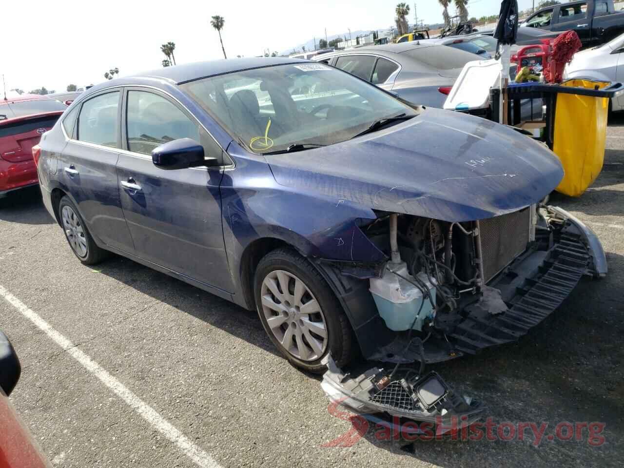 3N1AB7AP6HY287545 2017 NISSAN SENTRA