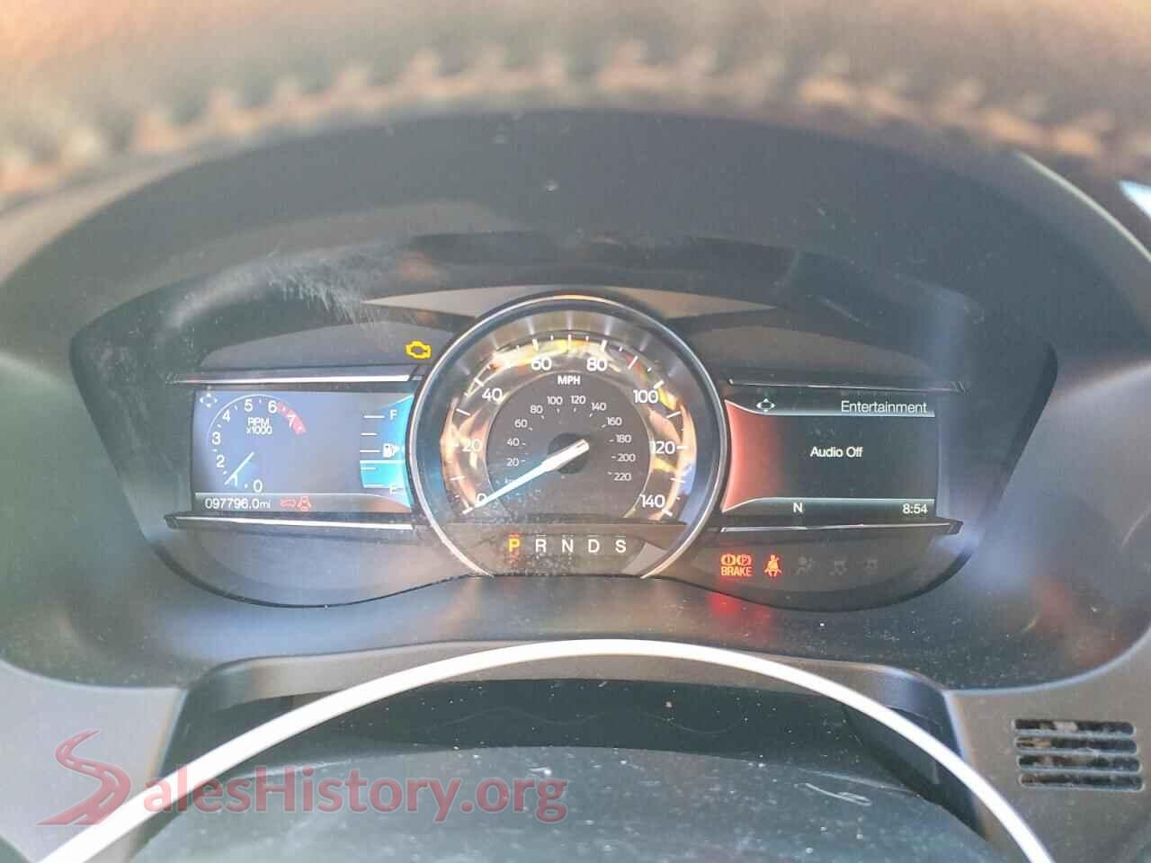 2018 FORD EXPLORER VIN 1FM5K8D87JGB82735, interior center console