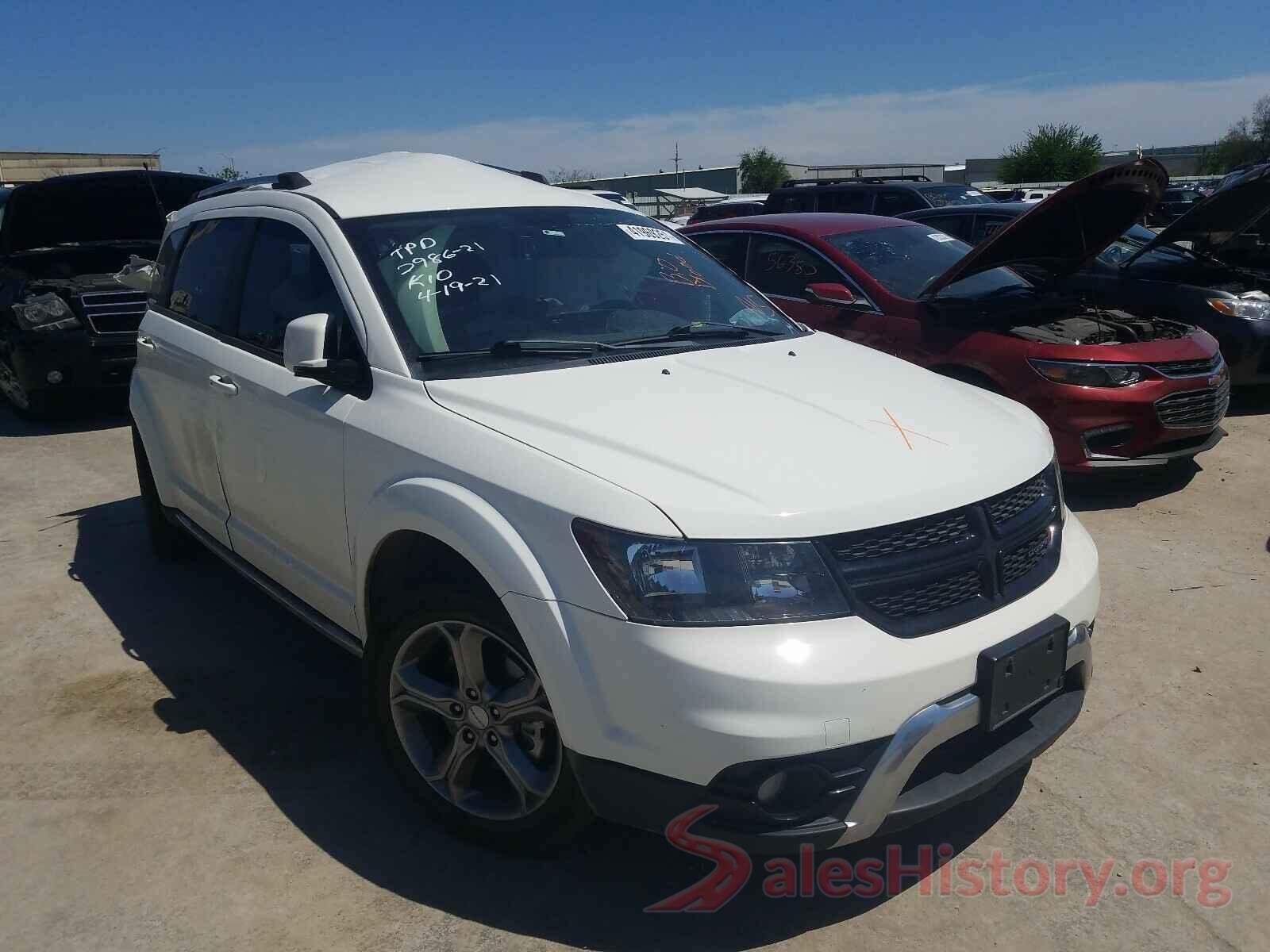 3C4PDCGBXHT582375 2017 DODGE JOURNEY