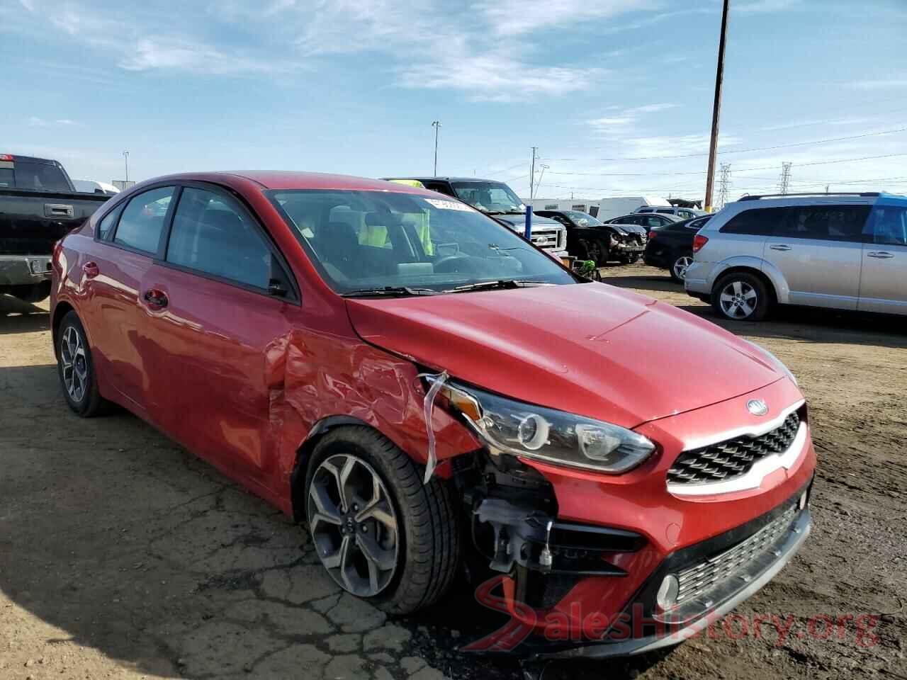 3KPF24AD8KE107658 2019 KIA FORTE