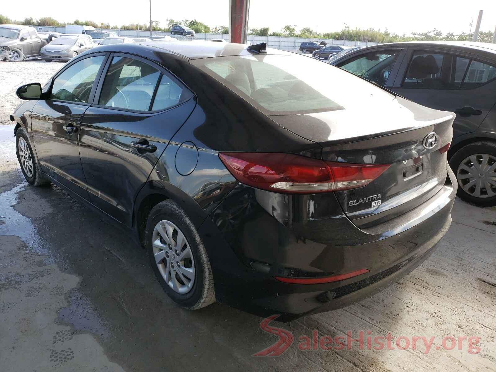 KMHD74LF9HU206373 2017 HYUNDAI ELANTRA