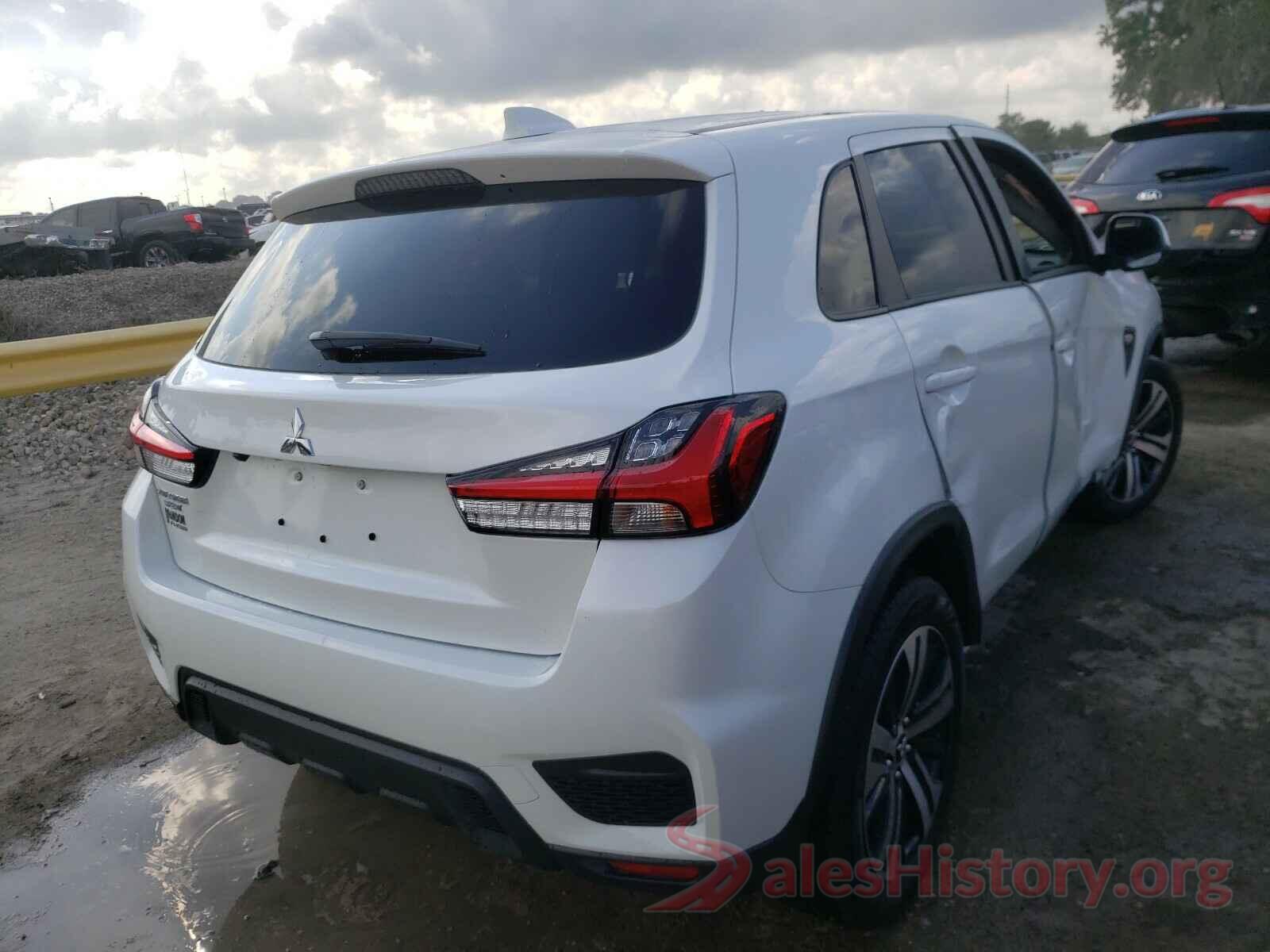 JA4AP3AU6LU017217 2020 MITSUBISHI OUTLANDER