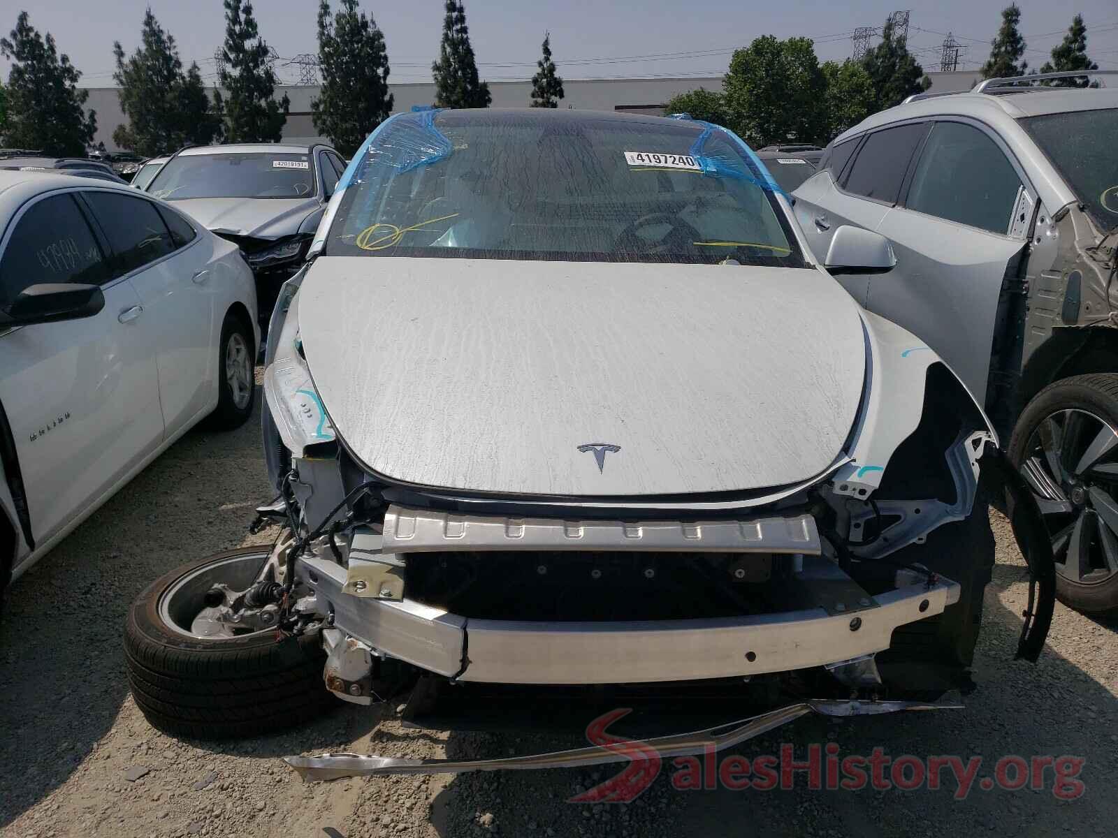 5YJYGDEE8MF076129 2021 TESLA MODEL Y