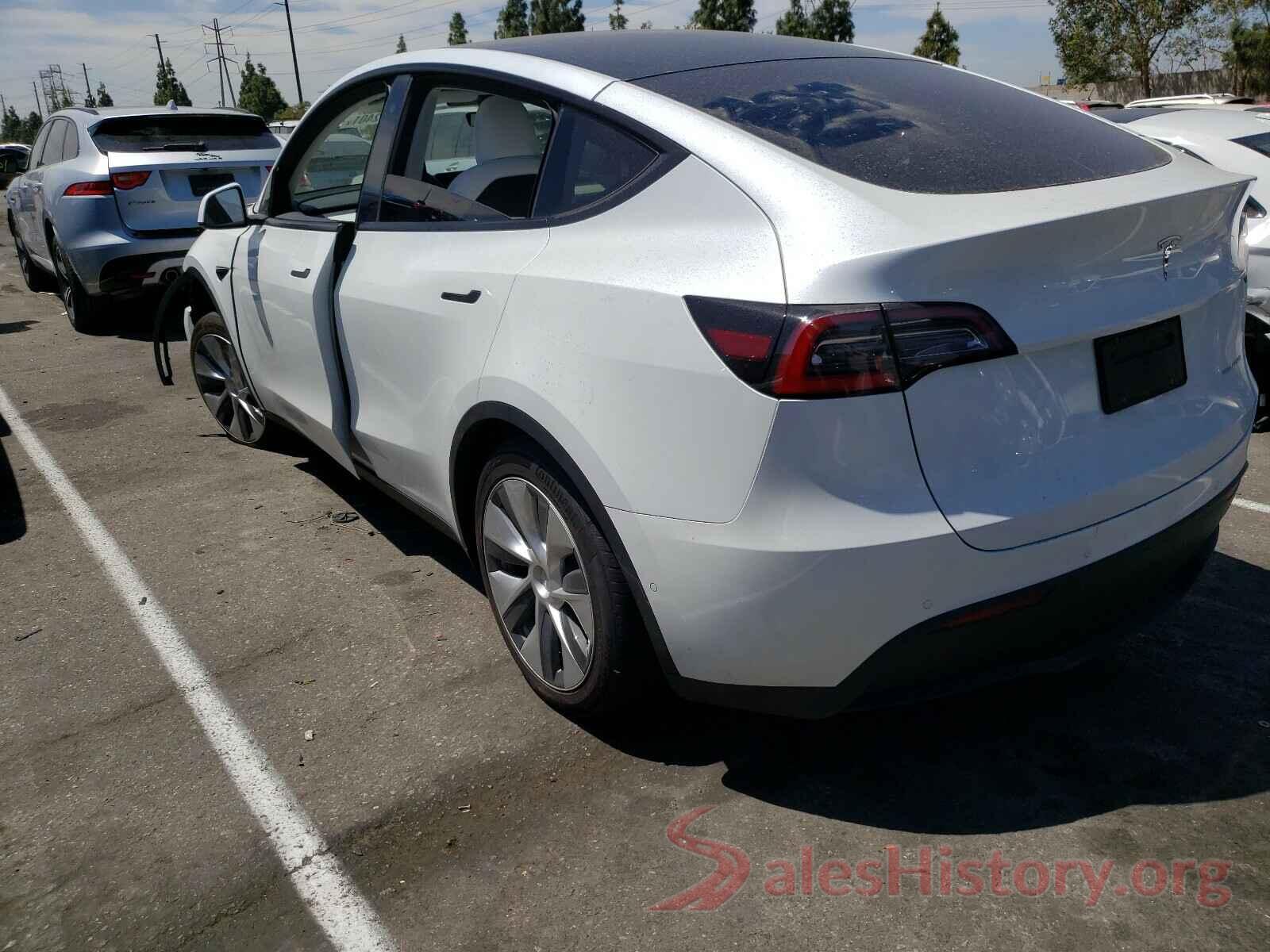 5YJYGDEE8MF076129 2021 TESLA MODEL Y