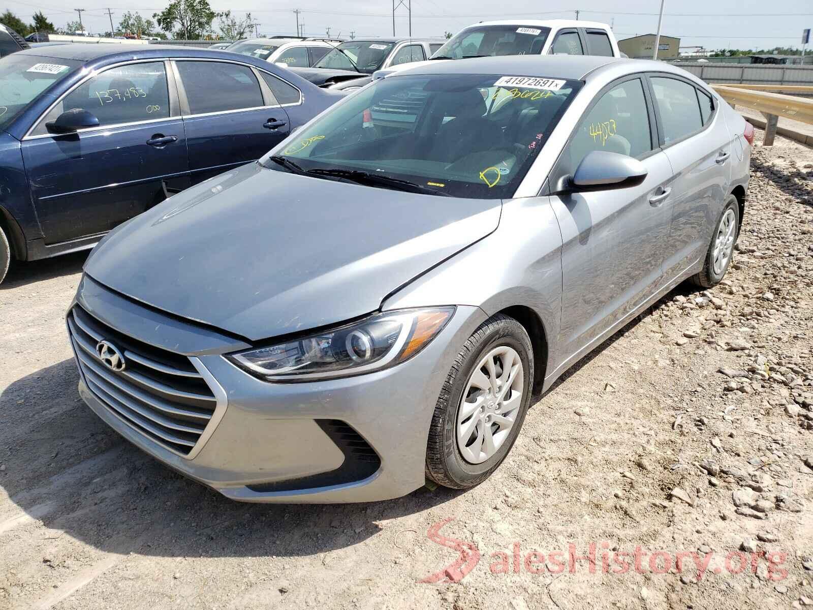 5NPD74LF9HH208624 2017 HYUNDAI ELANTRA