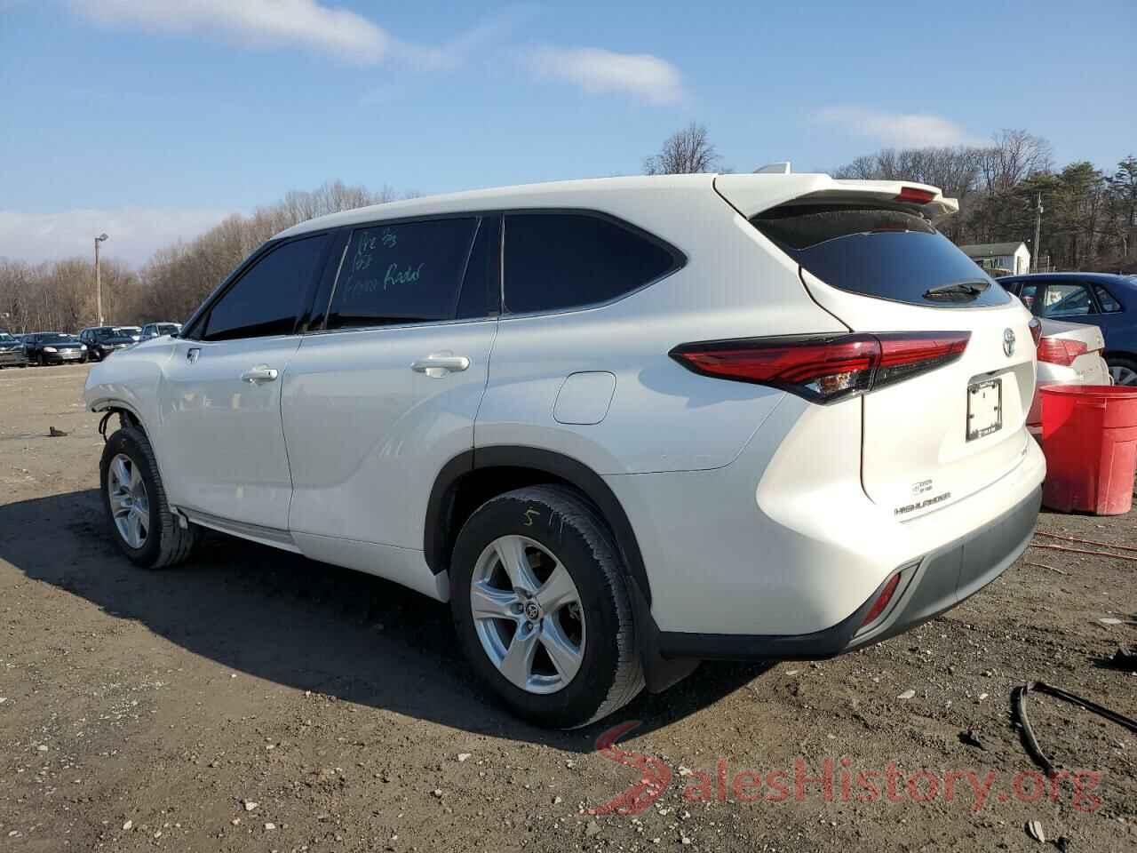 5TDBZRBH0LS001074 2020 TOYOTA HIGHLANDER