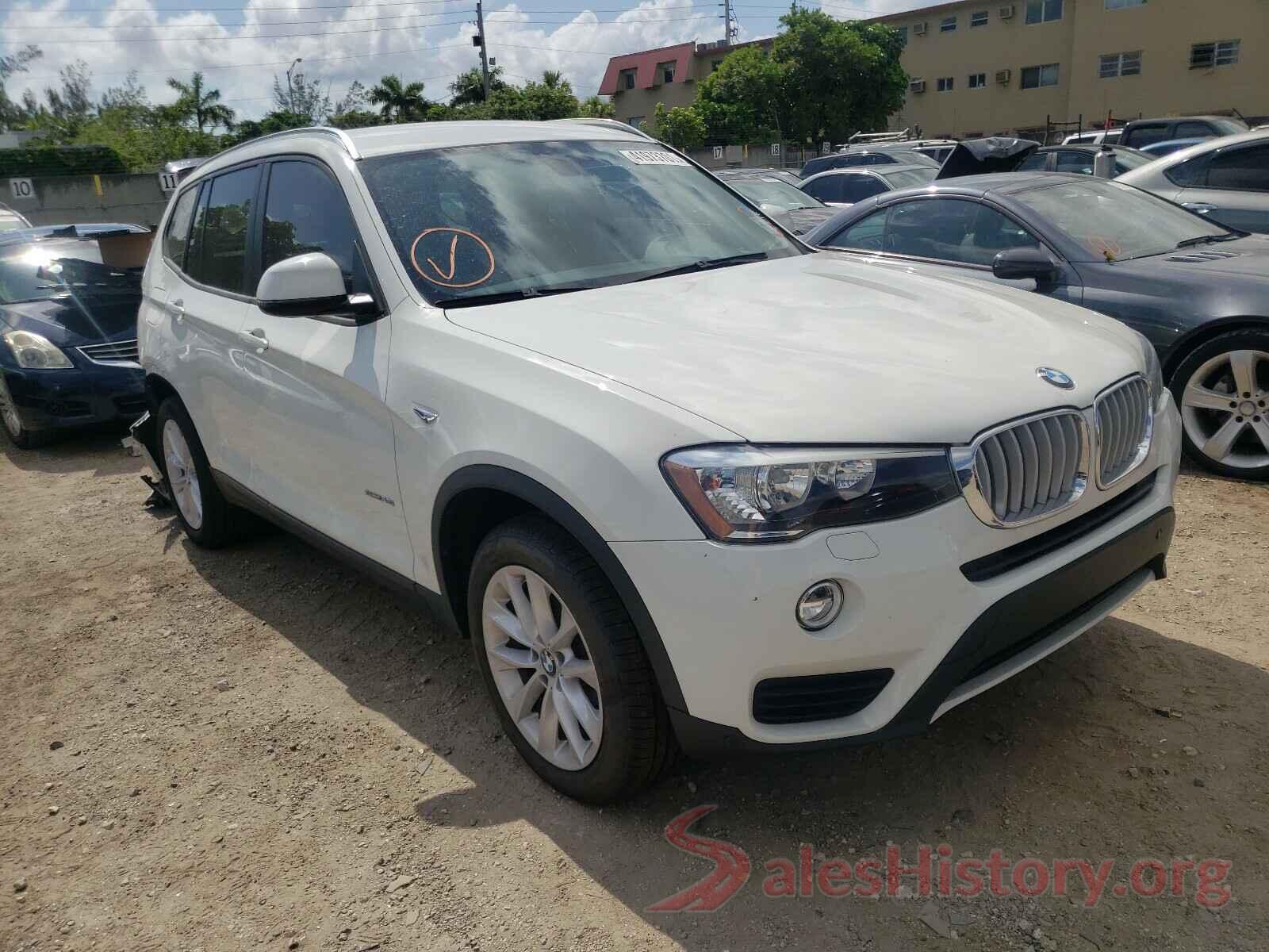 5UXWZ7C35H0V87062 2017 BMW X3