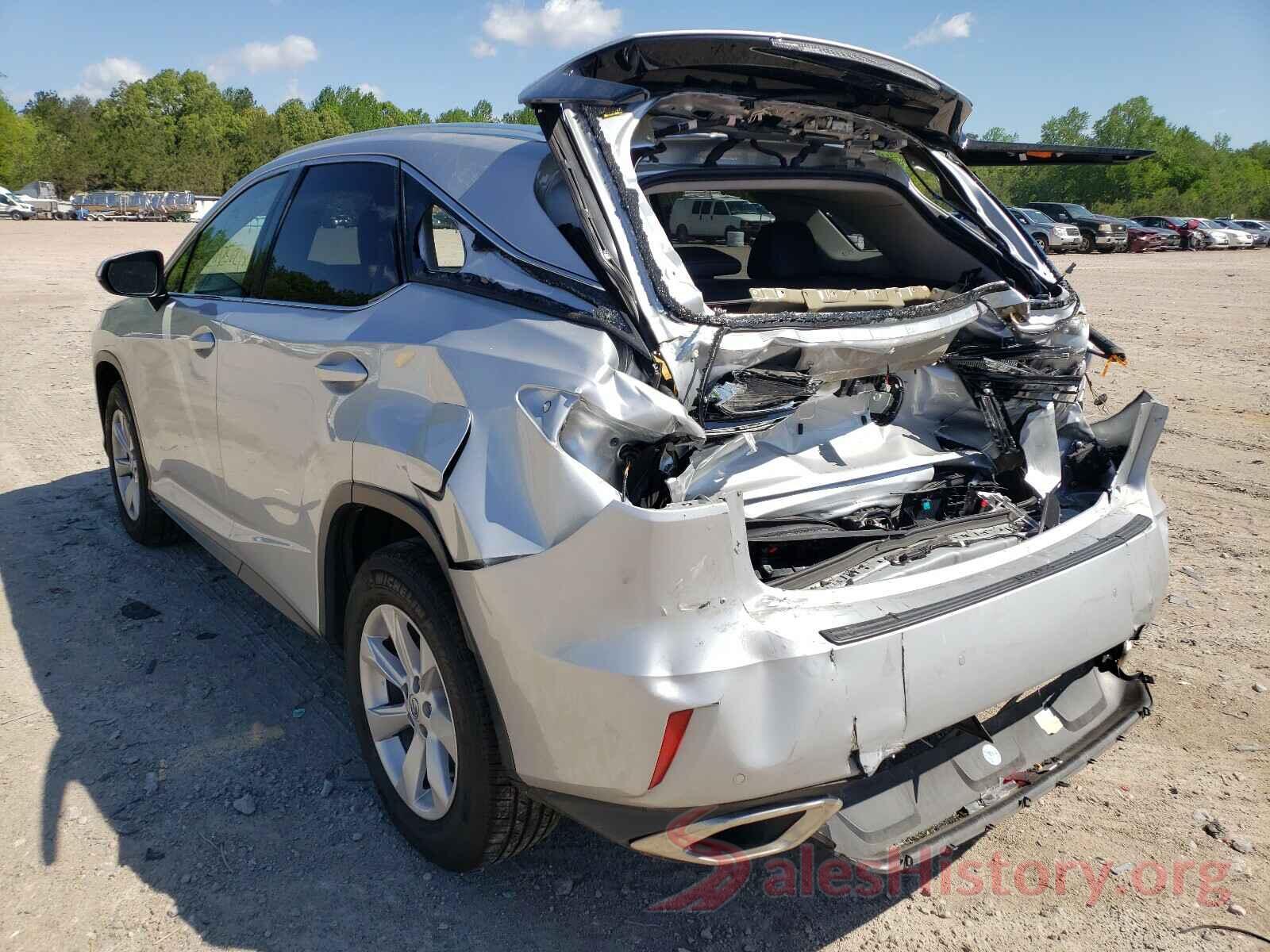 2T2BZMCA8HC128459 2017 LEXUS RX350