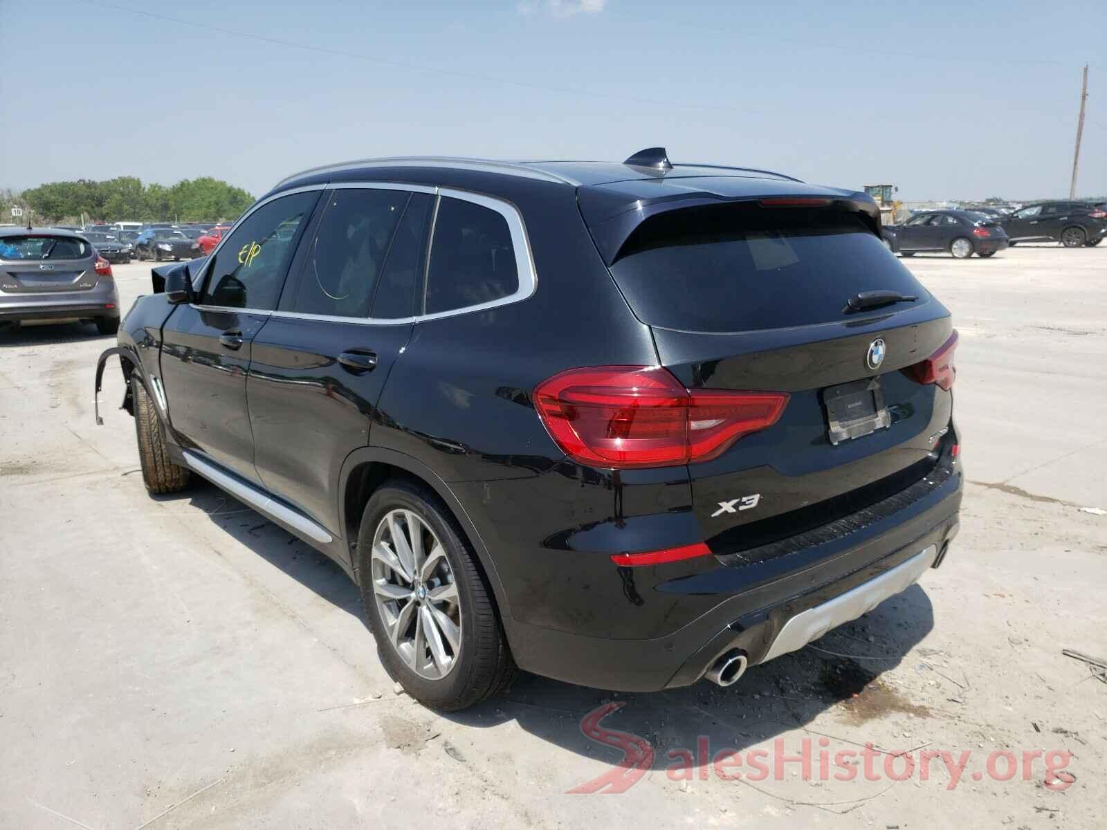 5UXTR7C5XKLE94910 2019 BMW X3