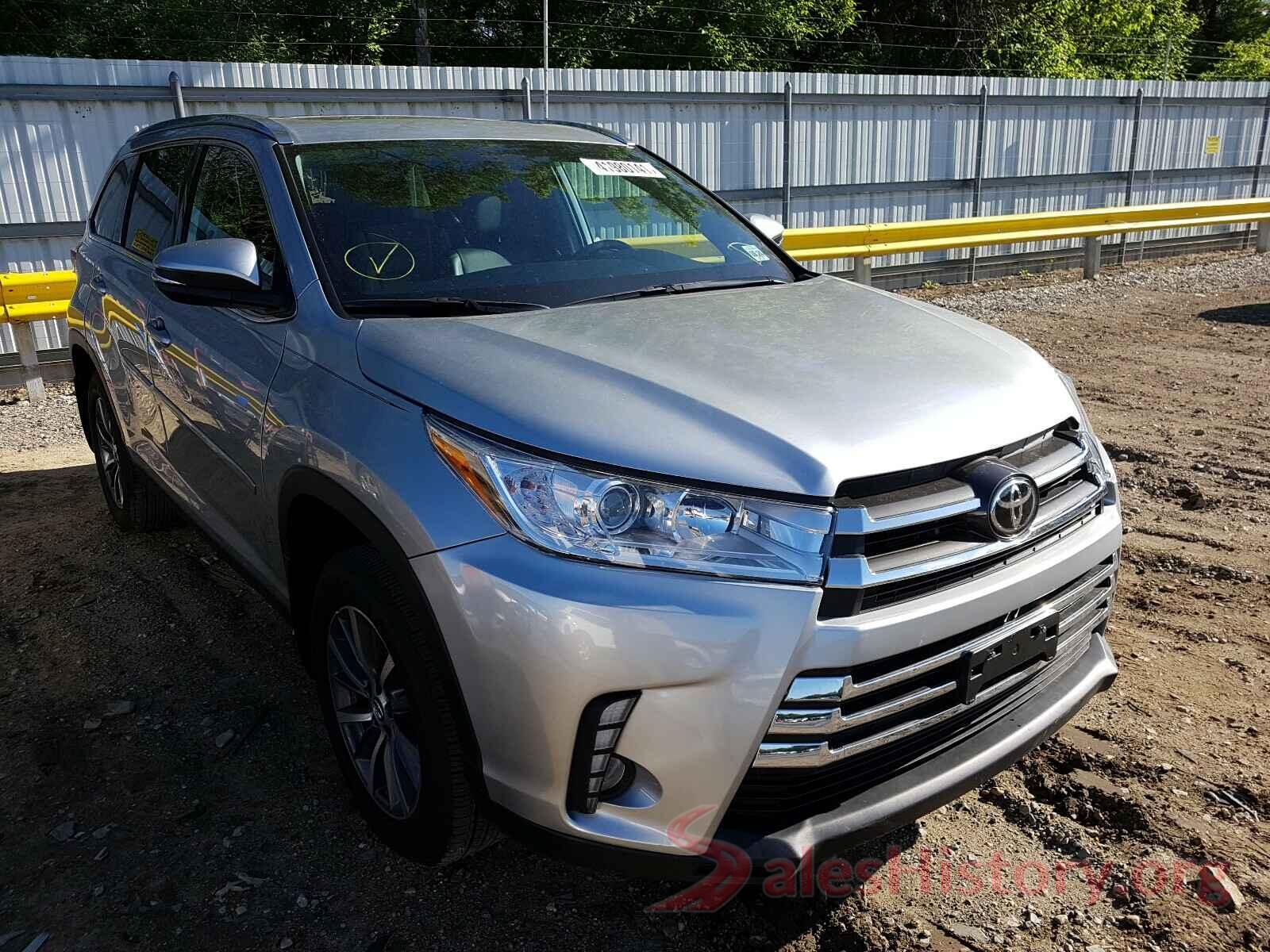 5TDJZRFH6KS734282 2019 TOYOTA HIGHLANDER