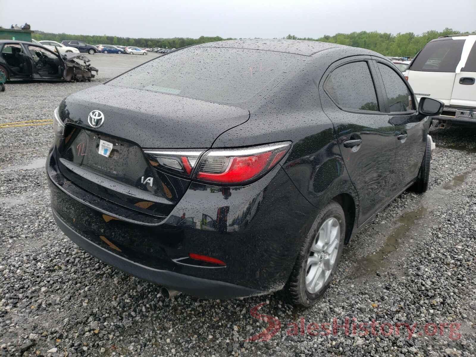 3MYDLBYV4JY312710 2018 TOYOTA YARIS