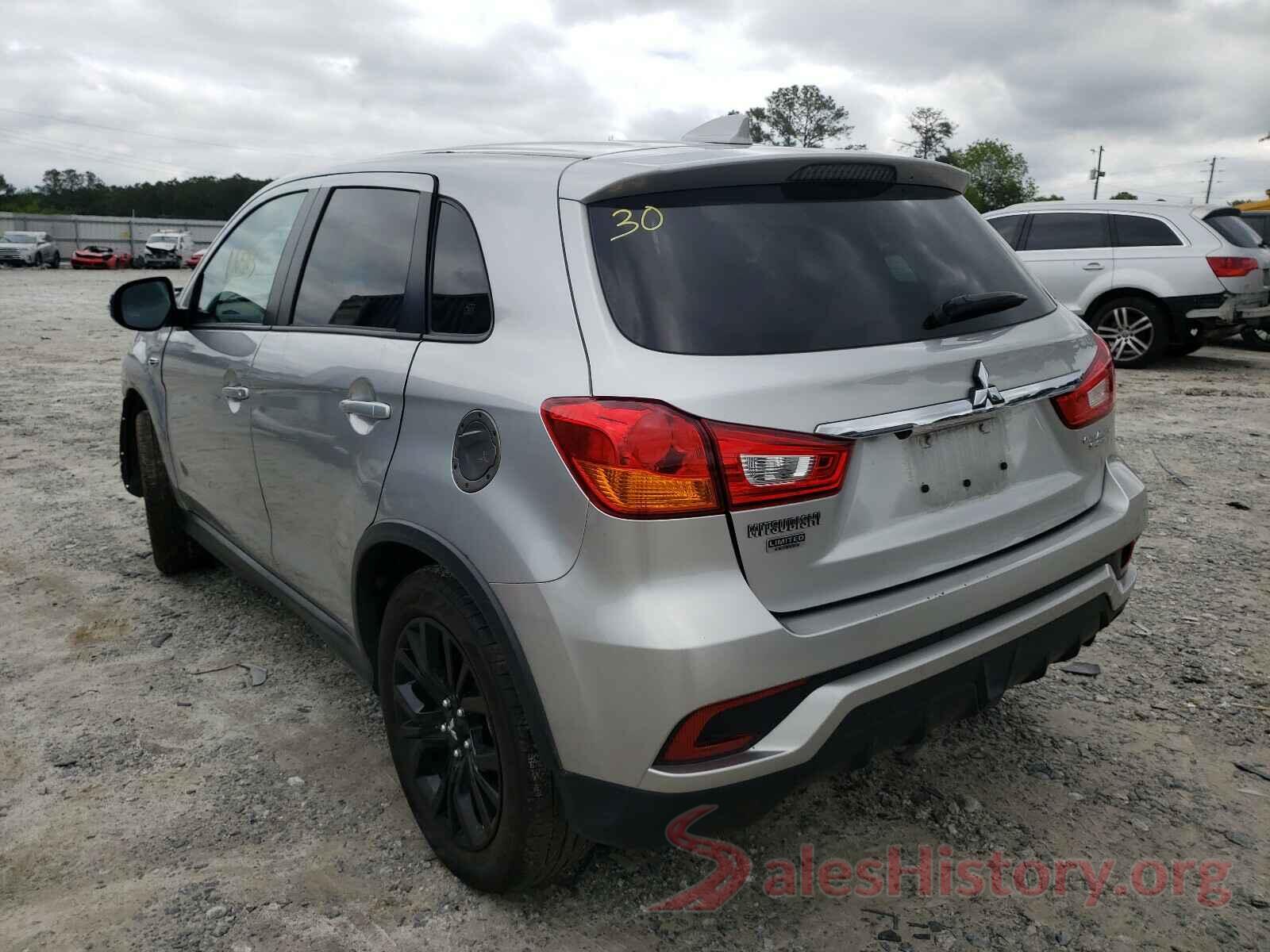 JA4AP3AU1JU007420 2018 MITSUBISHI OUTLANDER