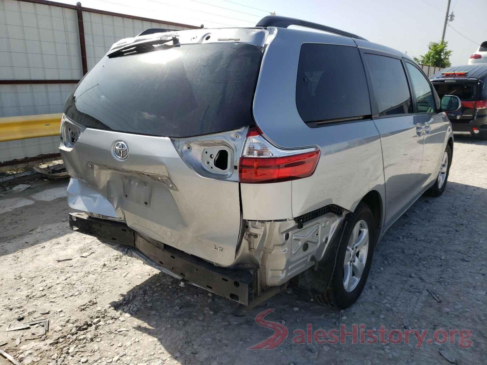 5TDKZ3DC7HS822937 2017 TOYOTA SIENNA