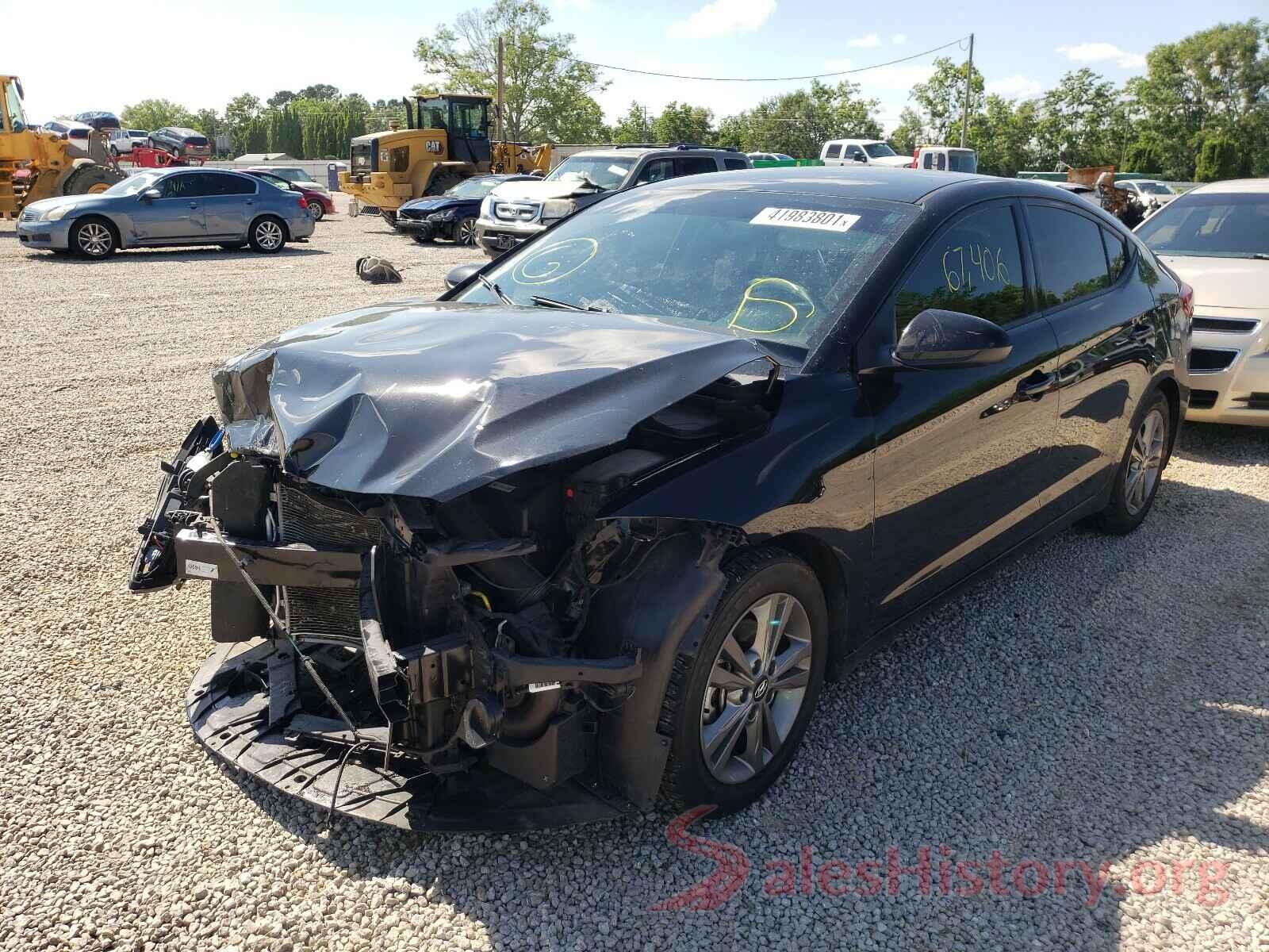 5NPD84LF0JH364599 2018 HYUNDAI ELANTRA