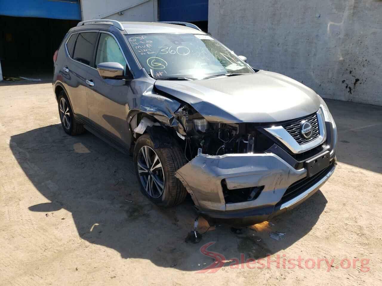 5N1AT2MV5KC839653 2019 NISSAN ROGUE