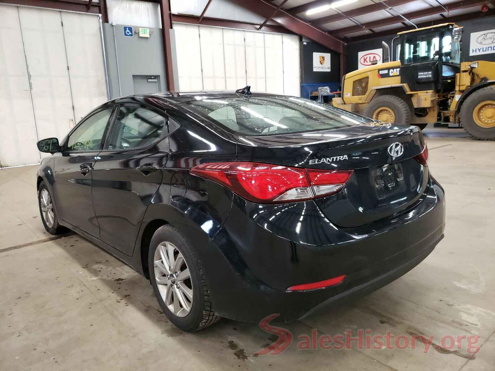 KMHDH4AE9GU519090 2016 HYUNDAI ELANTRA