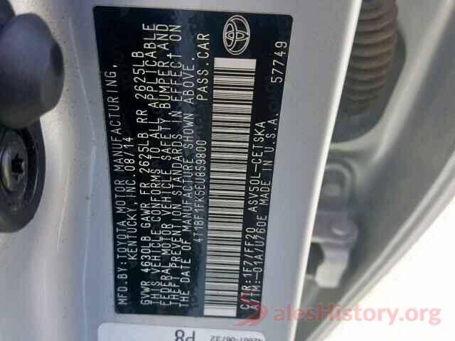 4T1BF1FK5EU859800 2014 TOYOTA CAMRY