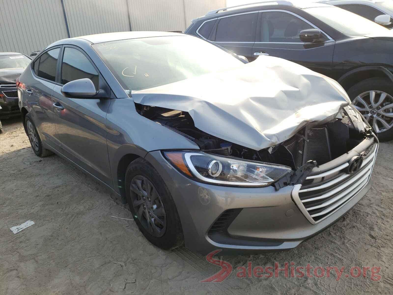 KMHD74LF5JU480708 2018 HYUNDAI ELANTRA