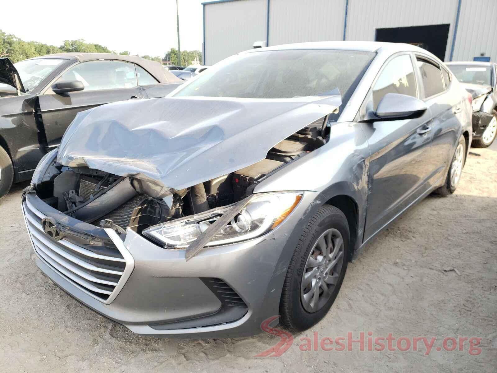 KMHD74LF5JU480708 2018 HYUNDAI ELANTRA