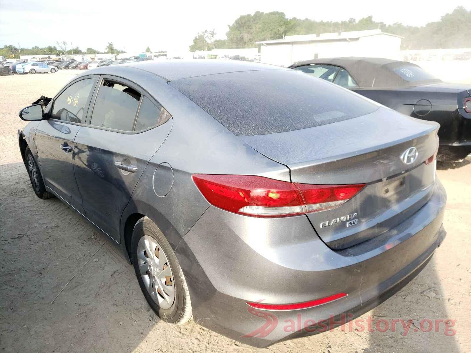 KMHD74LF5JU480708 2018 HYUNDAI ELANTRA