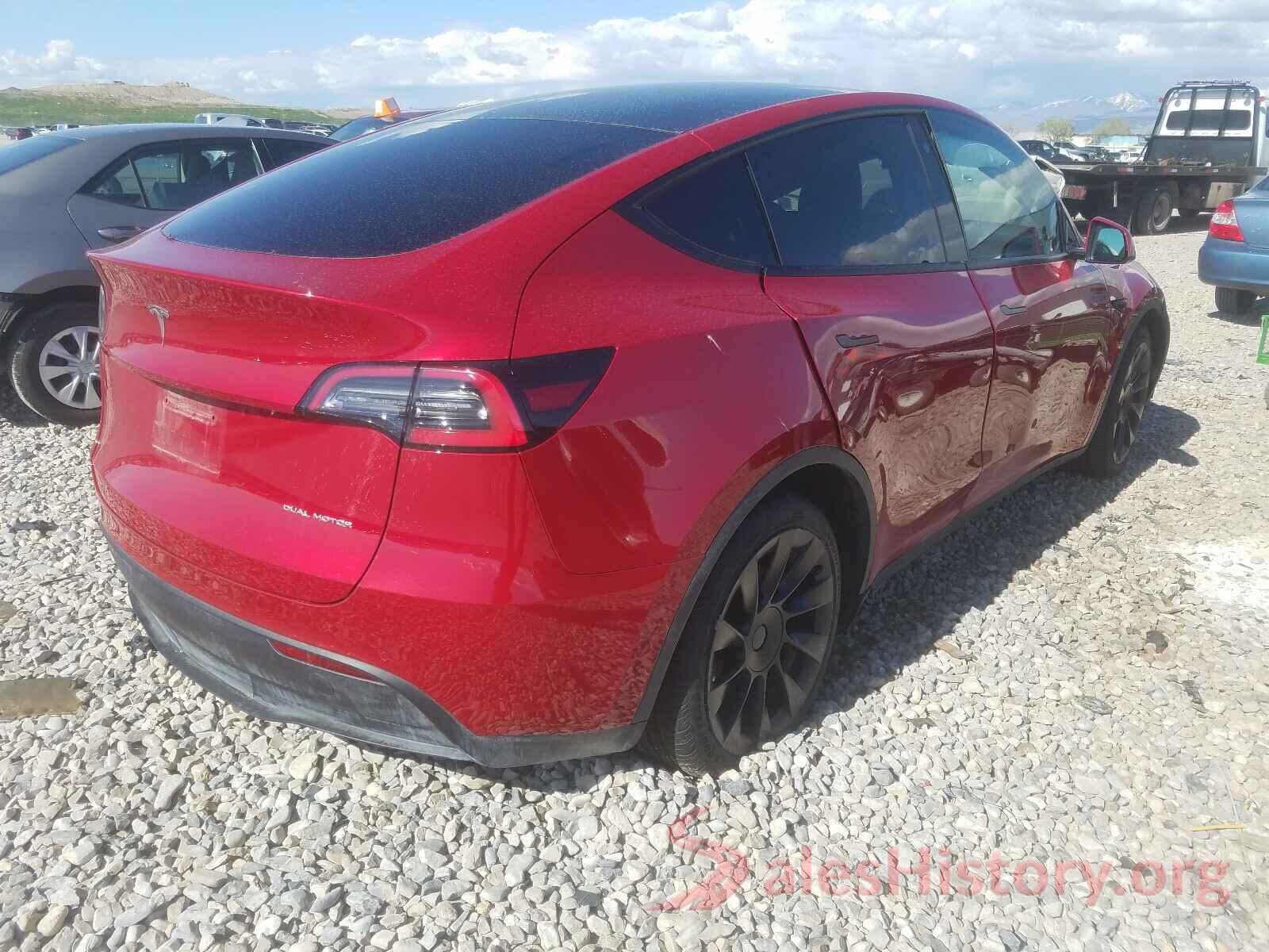 5YJYGDEE6MF068482 2021 TESLA MODEL Y