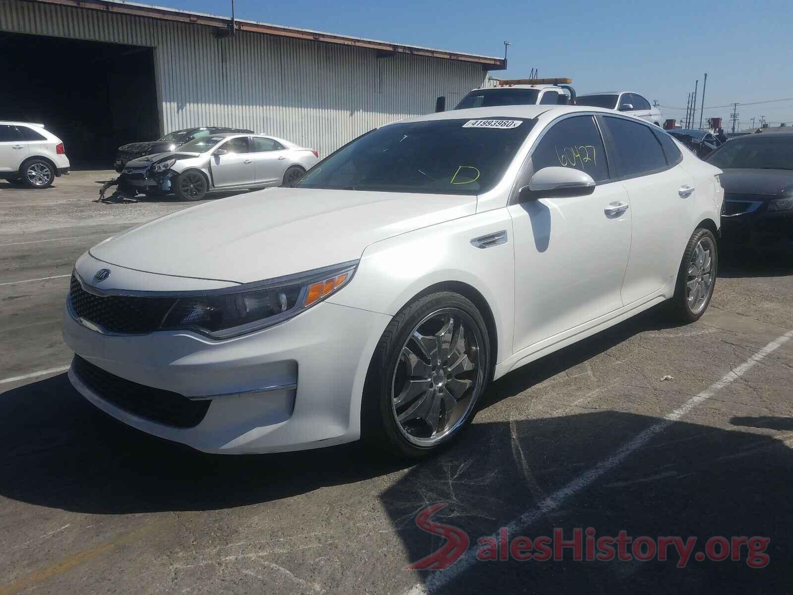 KNAGT4L35G5077685 2016 KIA OPTIMA