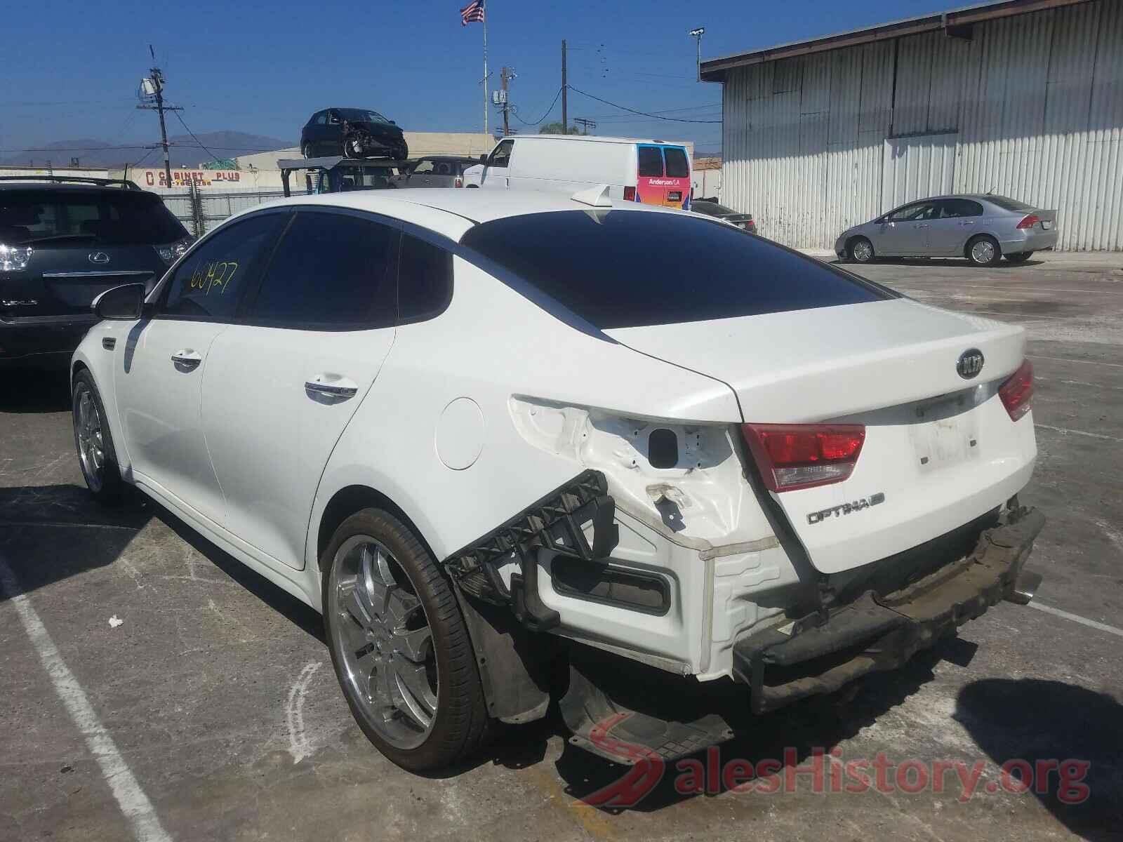 KNAGT4L35G5077685 2016 KIA OPTIMA