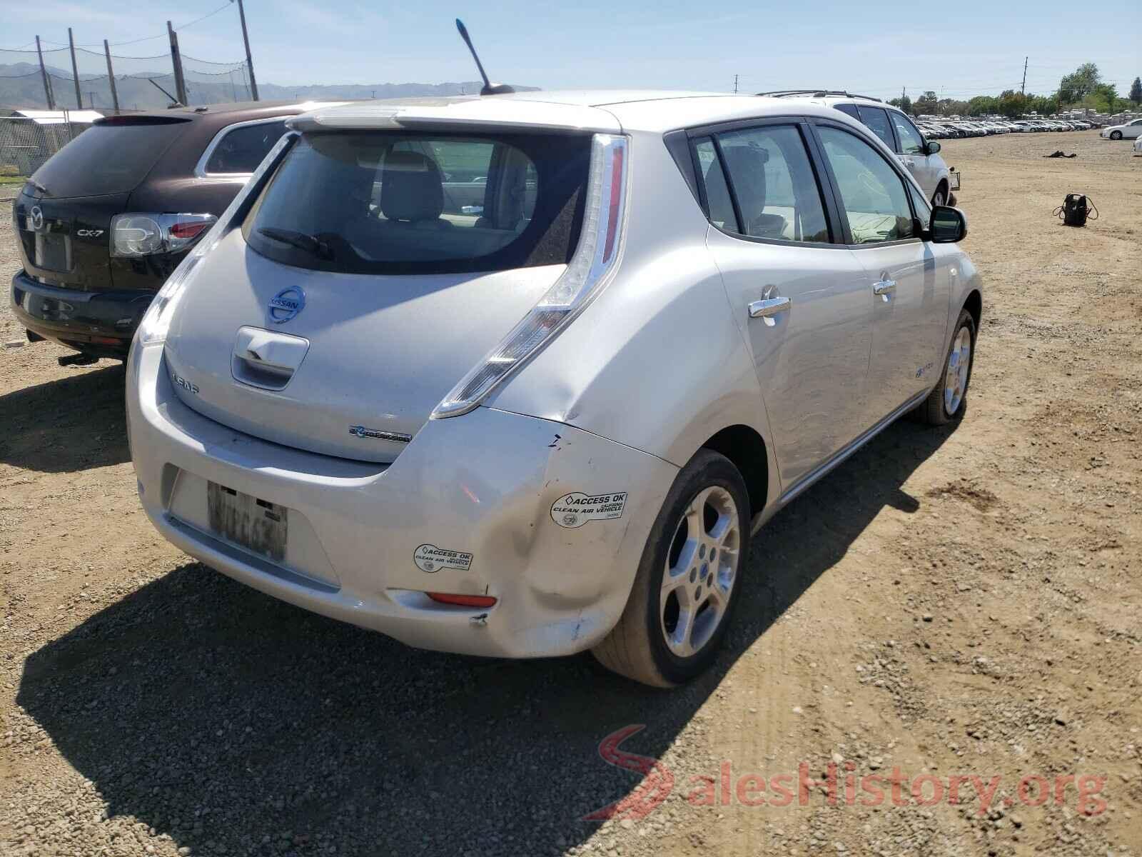 JN1AZ0CP5BT007002 2011 NISSAN LEAF