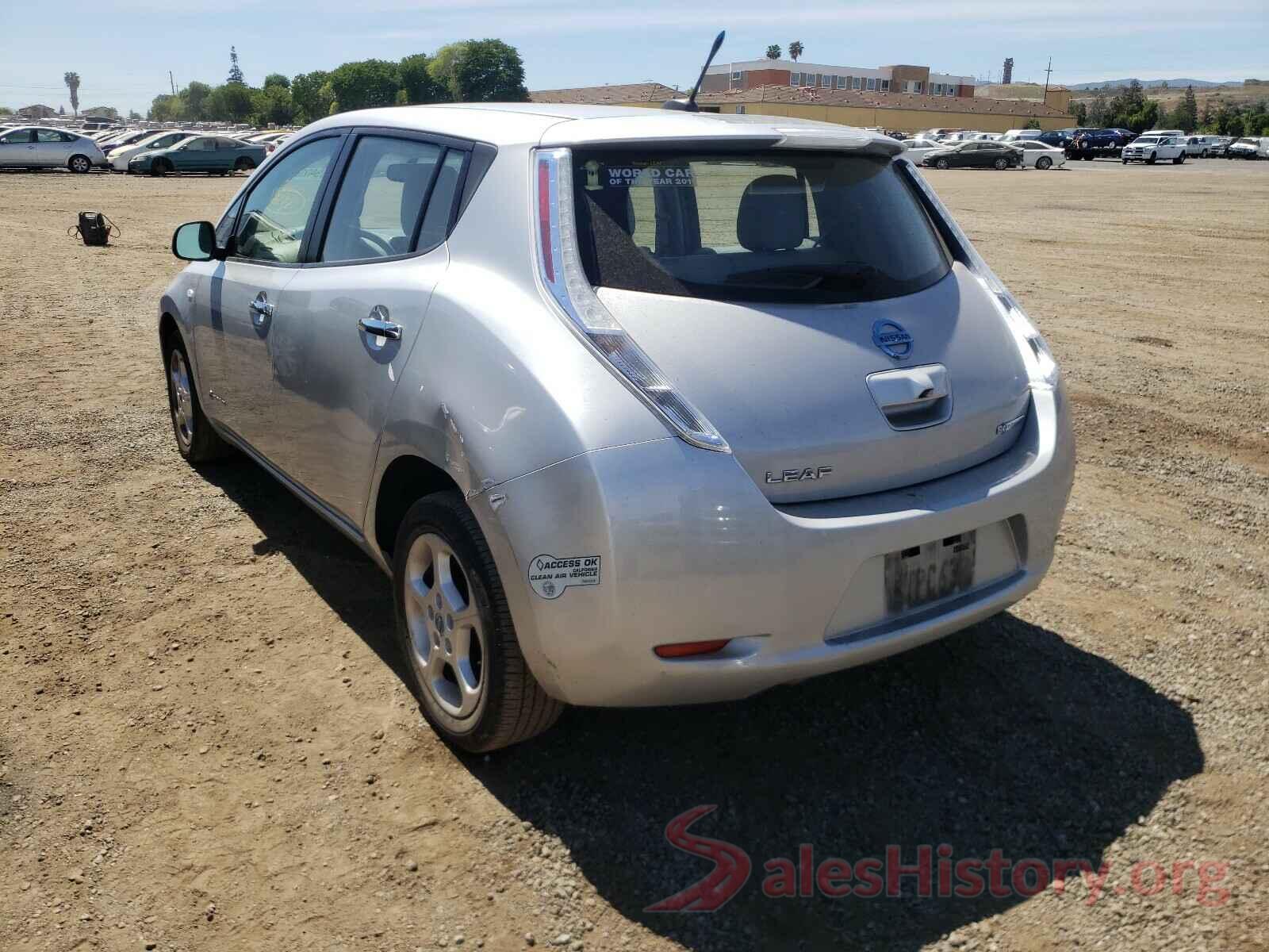 JN1AZ0CP5BT007002 2011 NISSAN LEAF