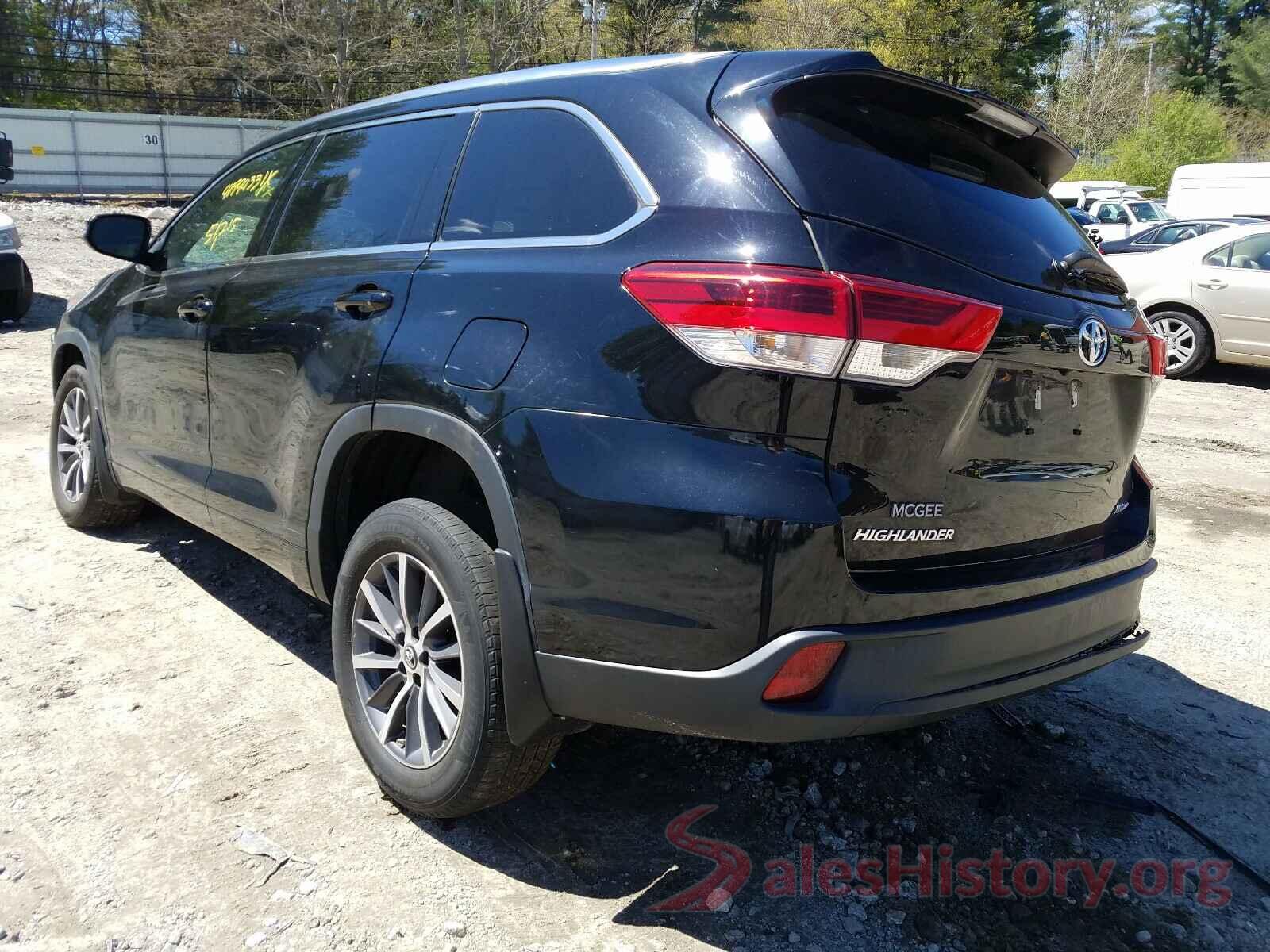 5TDJZRFH2JS850058 2018 TOYOTA HIGHLANDER