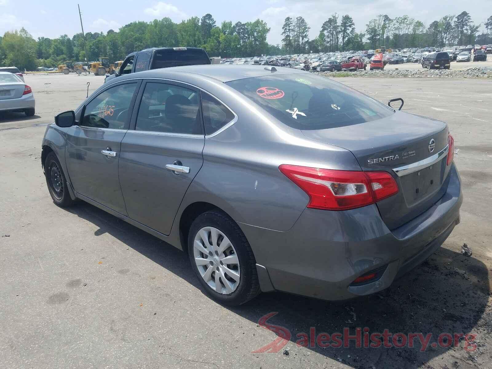 3N1AB7AP0GL673907 2016 NISSAN SENTRA