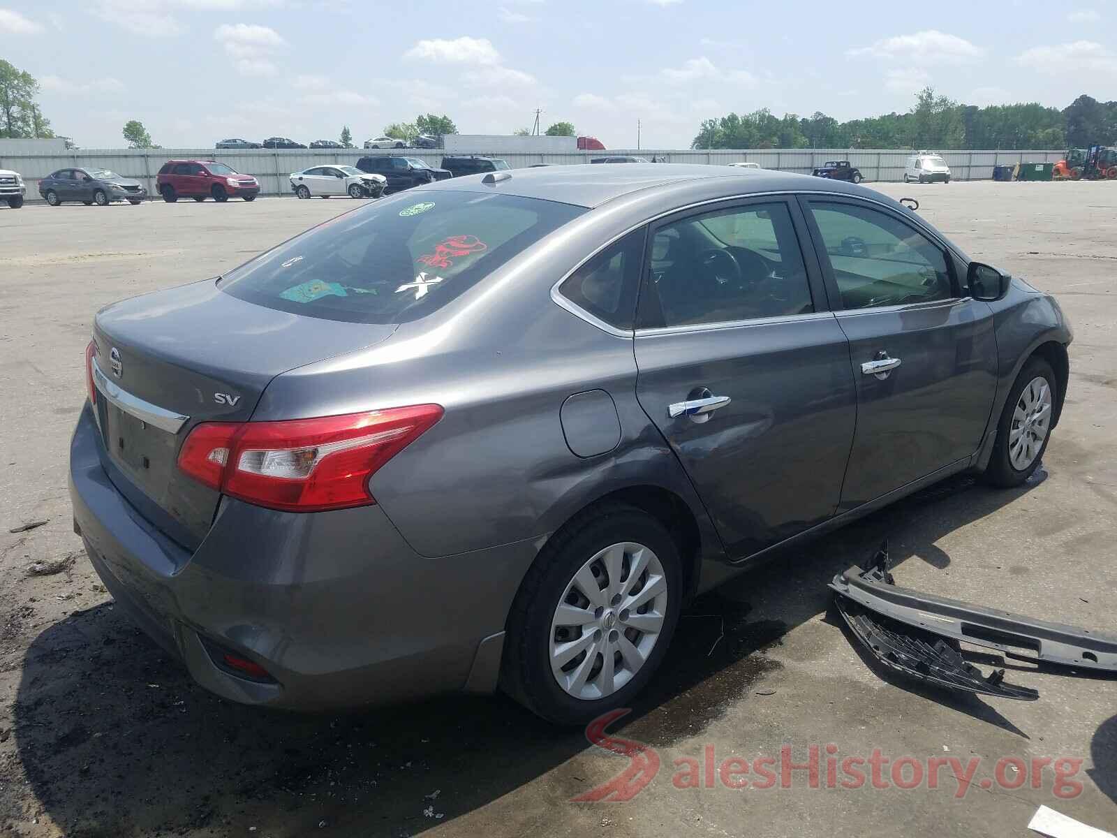 3N1AB7AP0GL673907 2016 NISSAN SENTRA