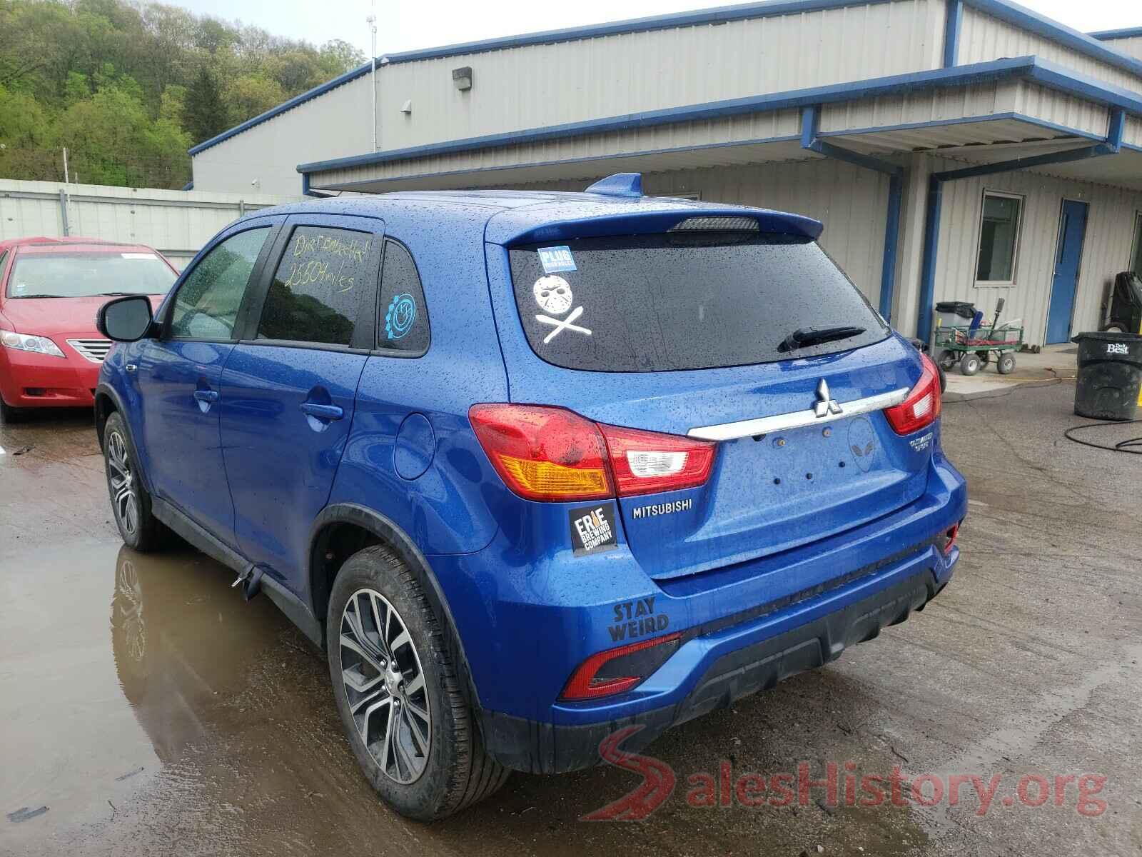 JA4AR3AU4KU020609 2019 MITSUBISHI OUTLANDER