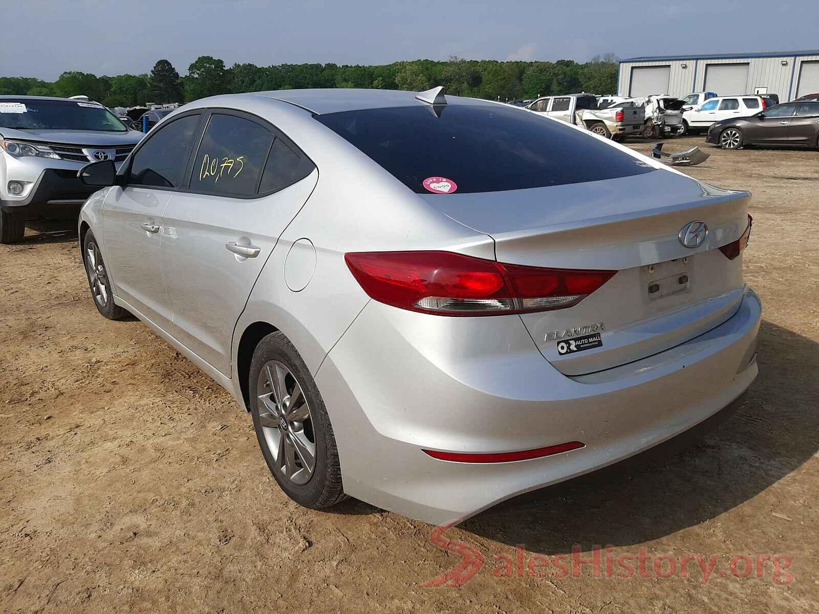 5NPD84LF7HH043458 2017 HYUNDAI ELANTRA