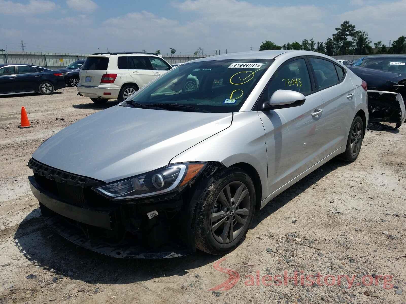 5NPD84LF6JH296809 2018 HYUNDAI ELANTRA