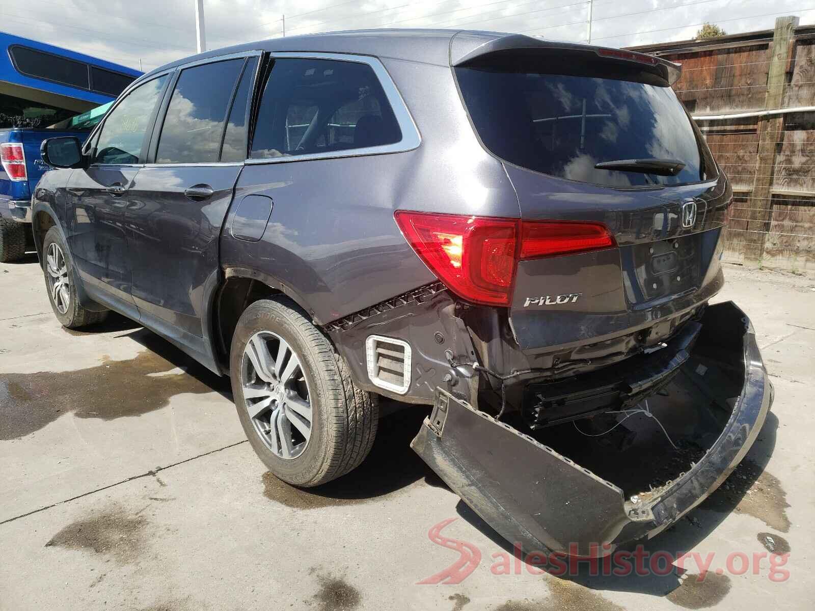 5FNYF6H65HB080227 2017 HONDA PILOT