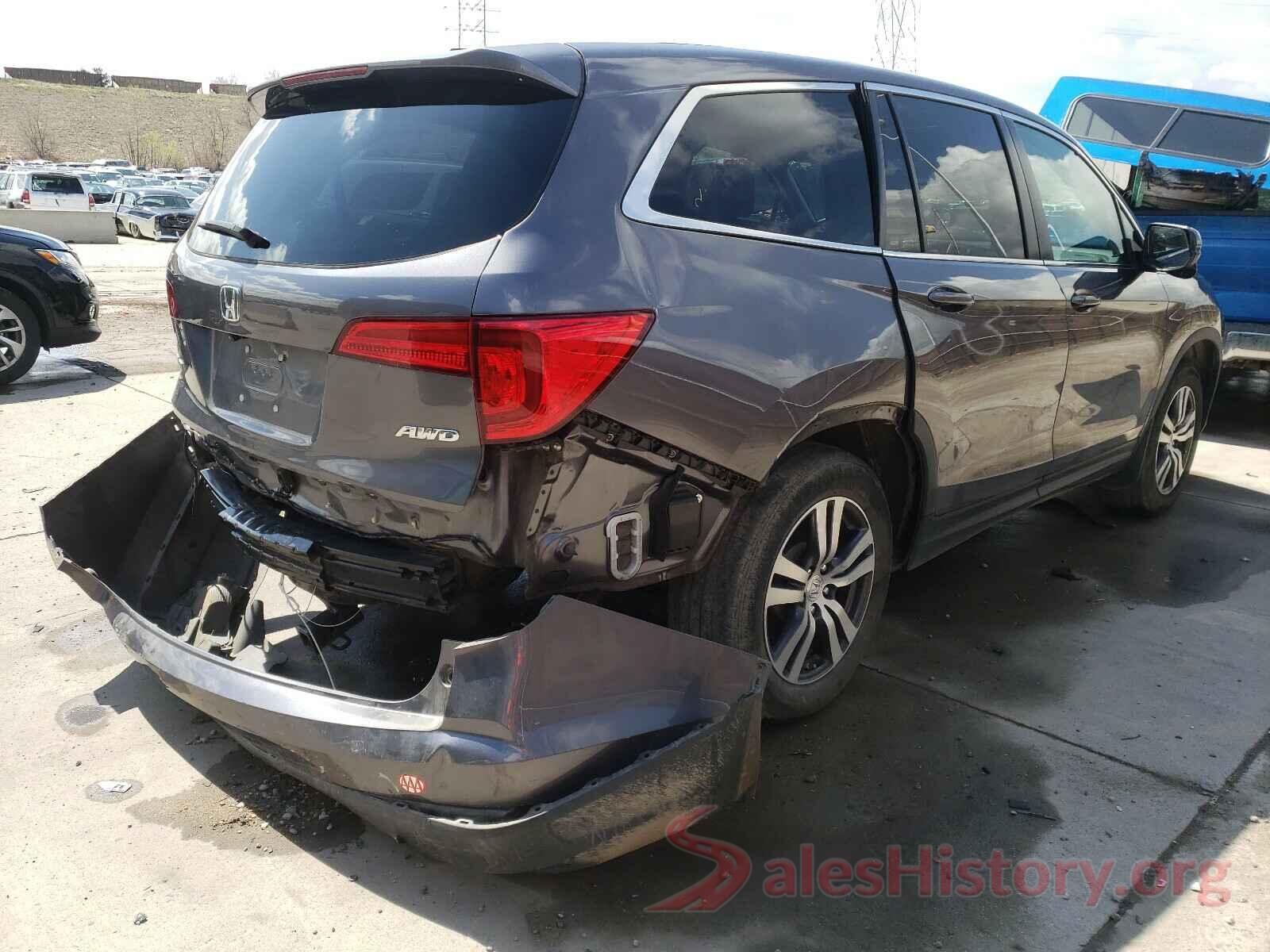 5FNYF6H65HB080227 2017 HONDA PILOT