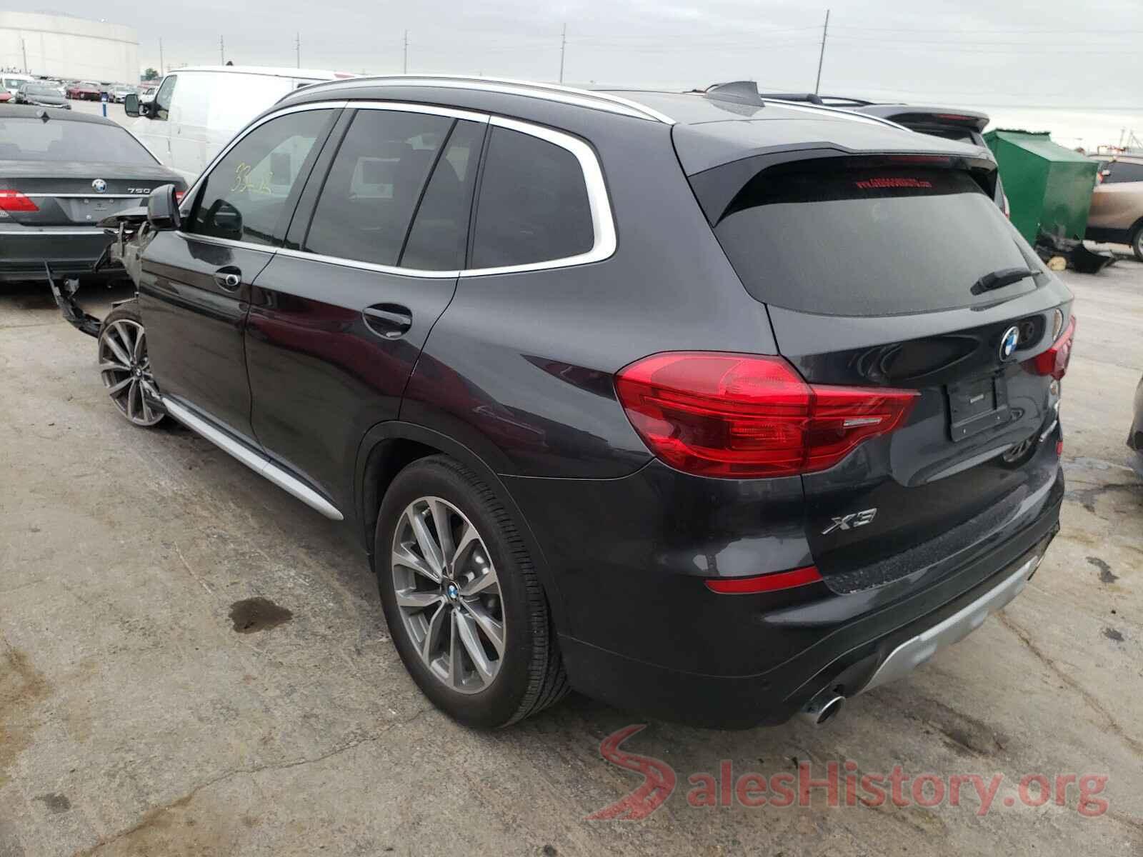 5UXTR7C52KLR45924 2019 BMW X3