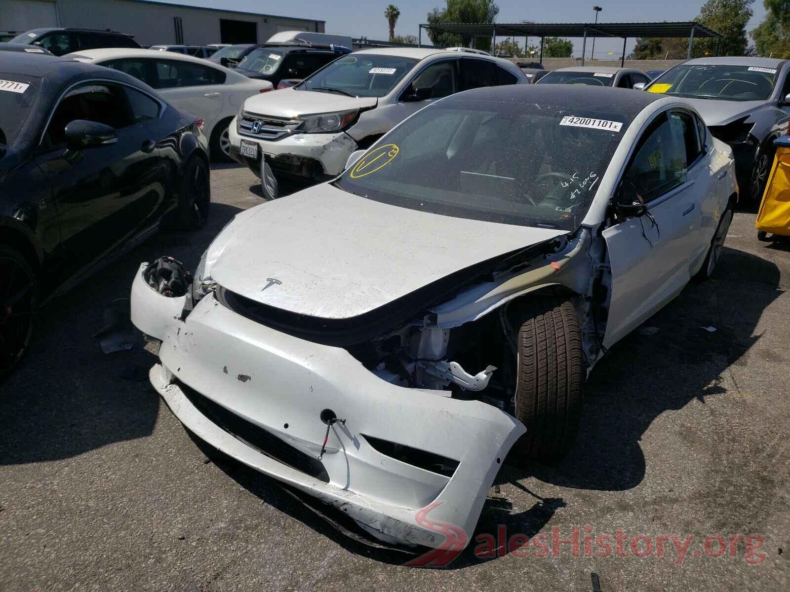 5YJ3E1EAXLF661451 2020 TESLA MODEL 3