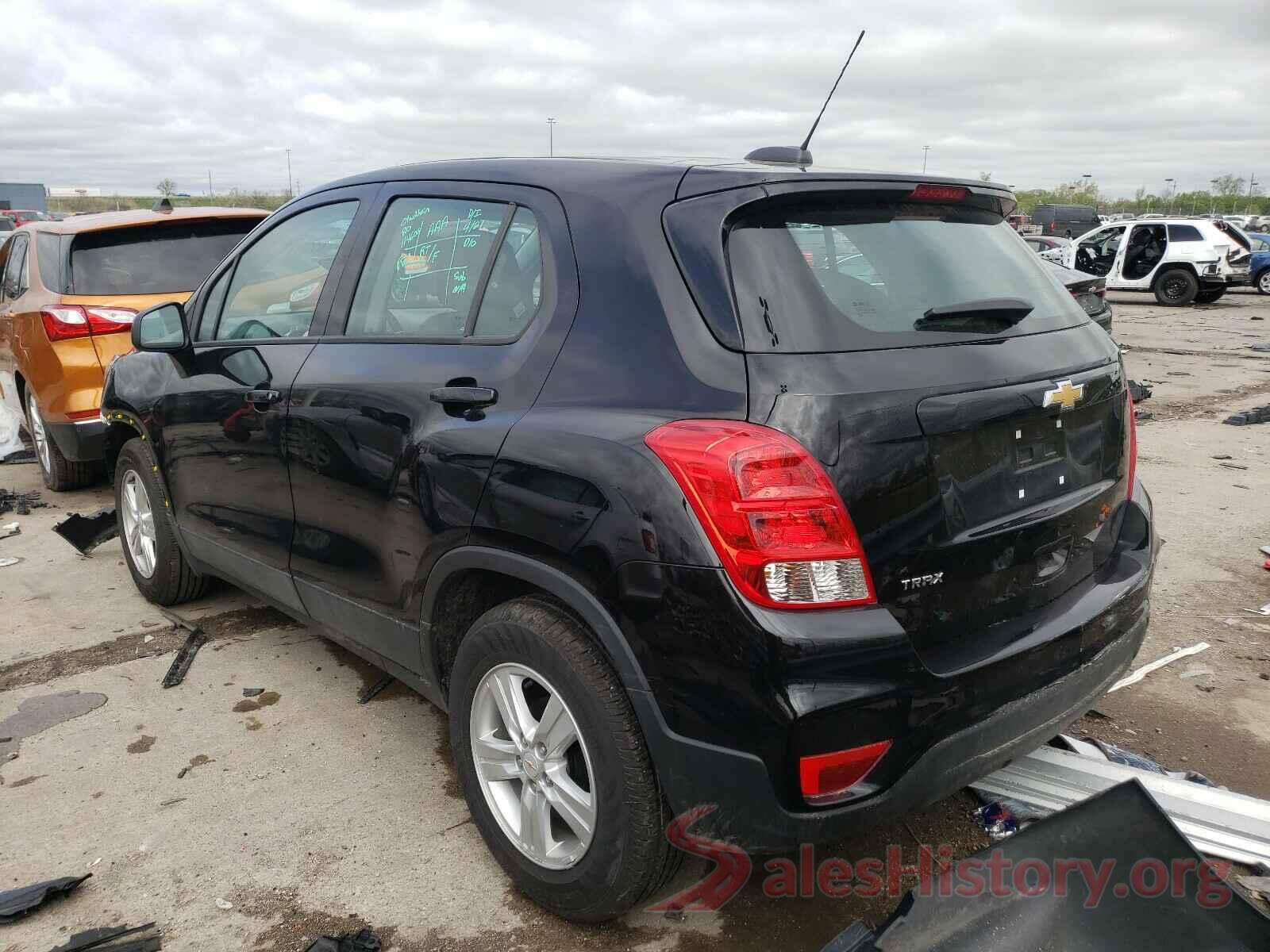 KL7CJKSB0LB072262 2020 CHEVROLET TRAX