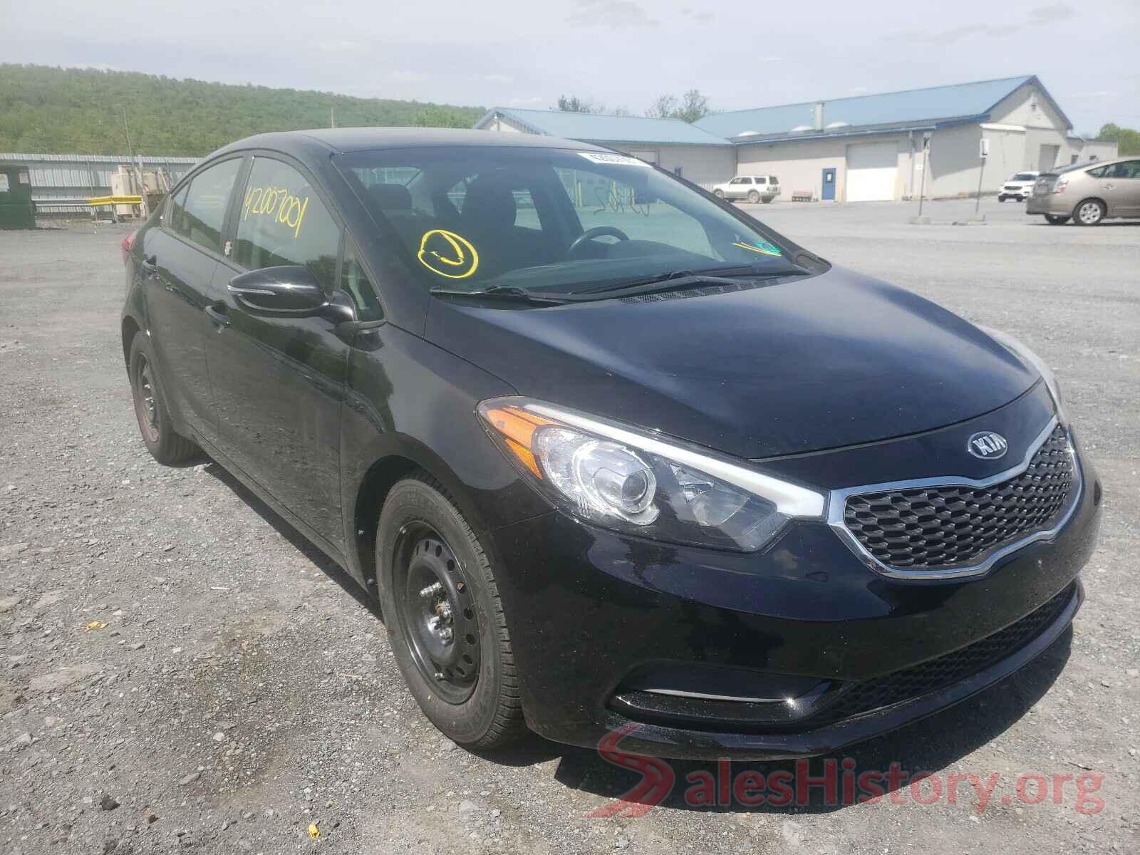 KNAFX4A62G5499832 2016 KIA FORTE