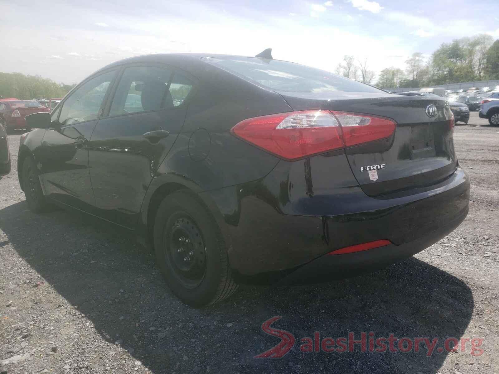 KNAFX4A62G5499832 2016 KIA FORTE