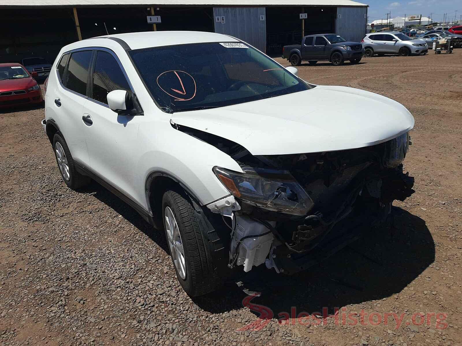 KNMAT2MT7GP726791 2016 NISSAN ROGUE