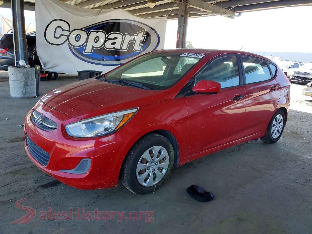 KMHCT5AEXHU307736 2017 HYUNDAI ACCENT