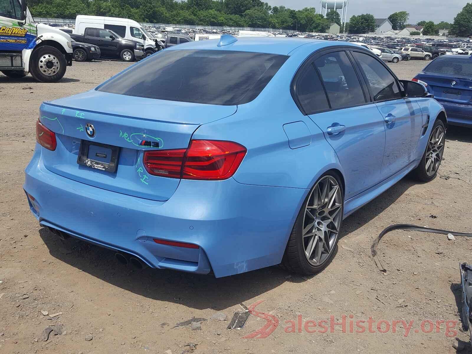 WBS8M9C56H5G42235 2017 BMW M3