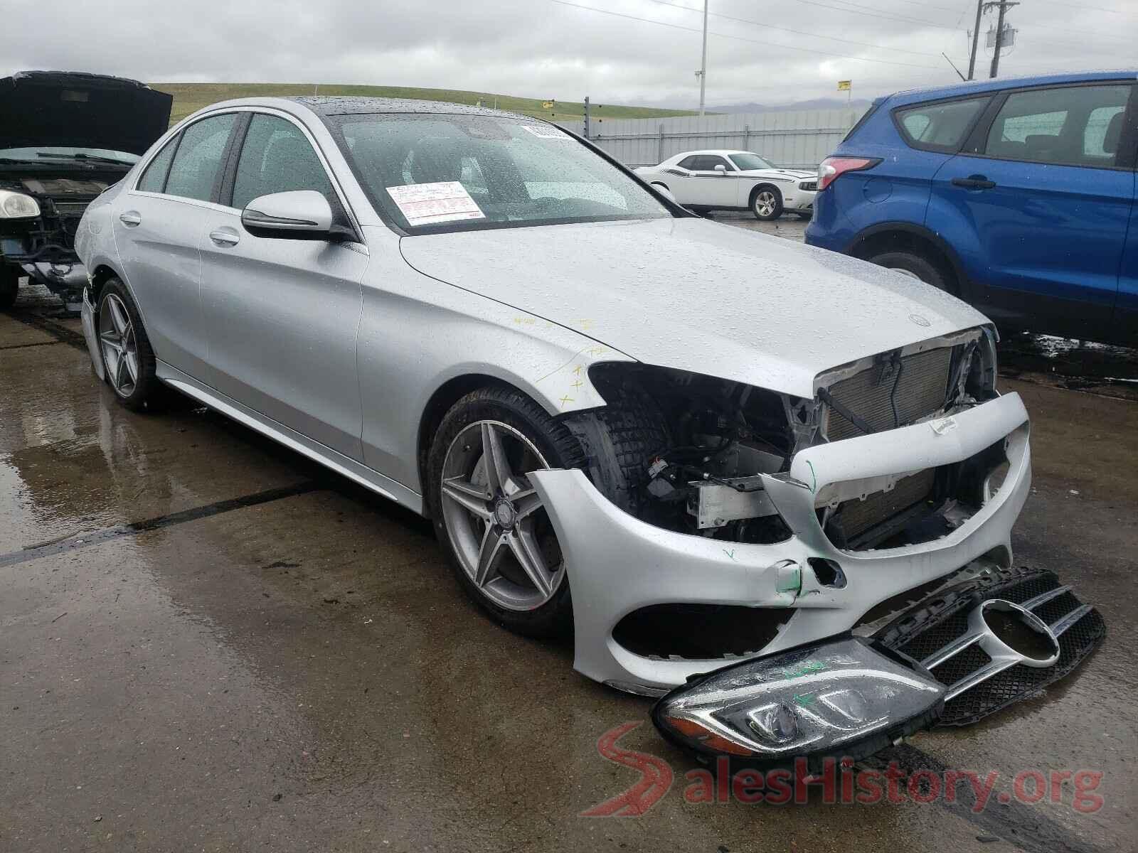 55SWF4KB9GU162220 2016 MERCEDES-BENZ C CLASS