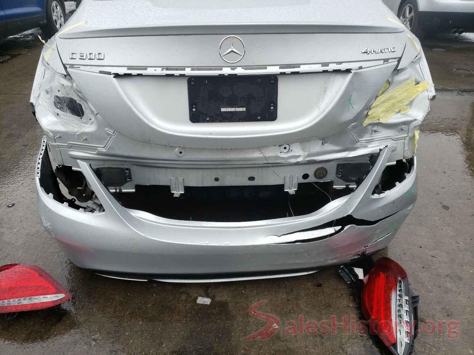 55SWF4KB9GU162220 2016 MERCEDES-BENZ C CLASS