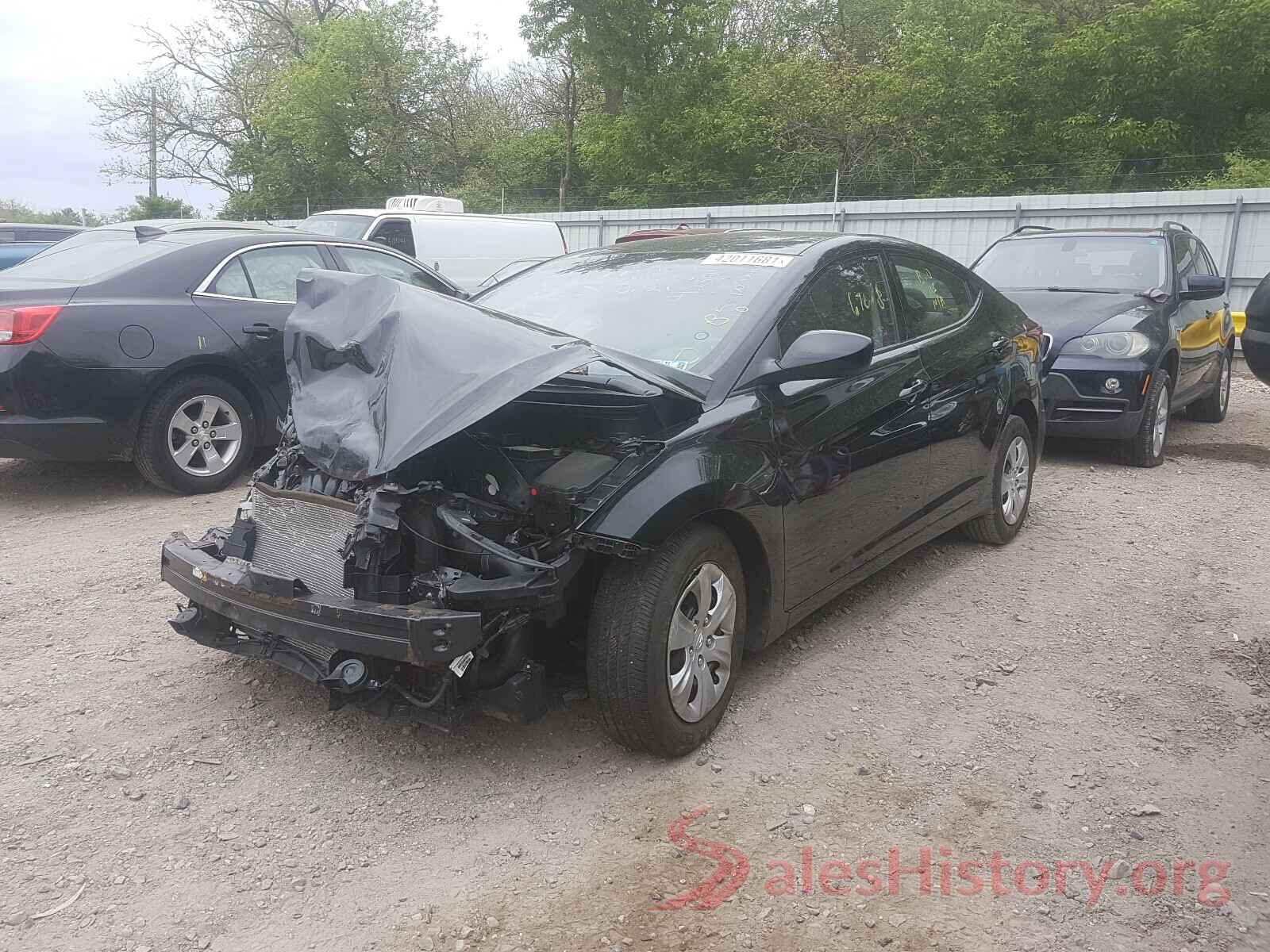 5NPDH4AE9GH682515 2016 HYUNDAI ELANTRA